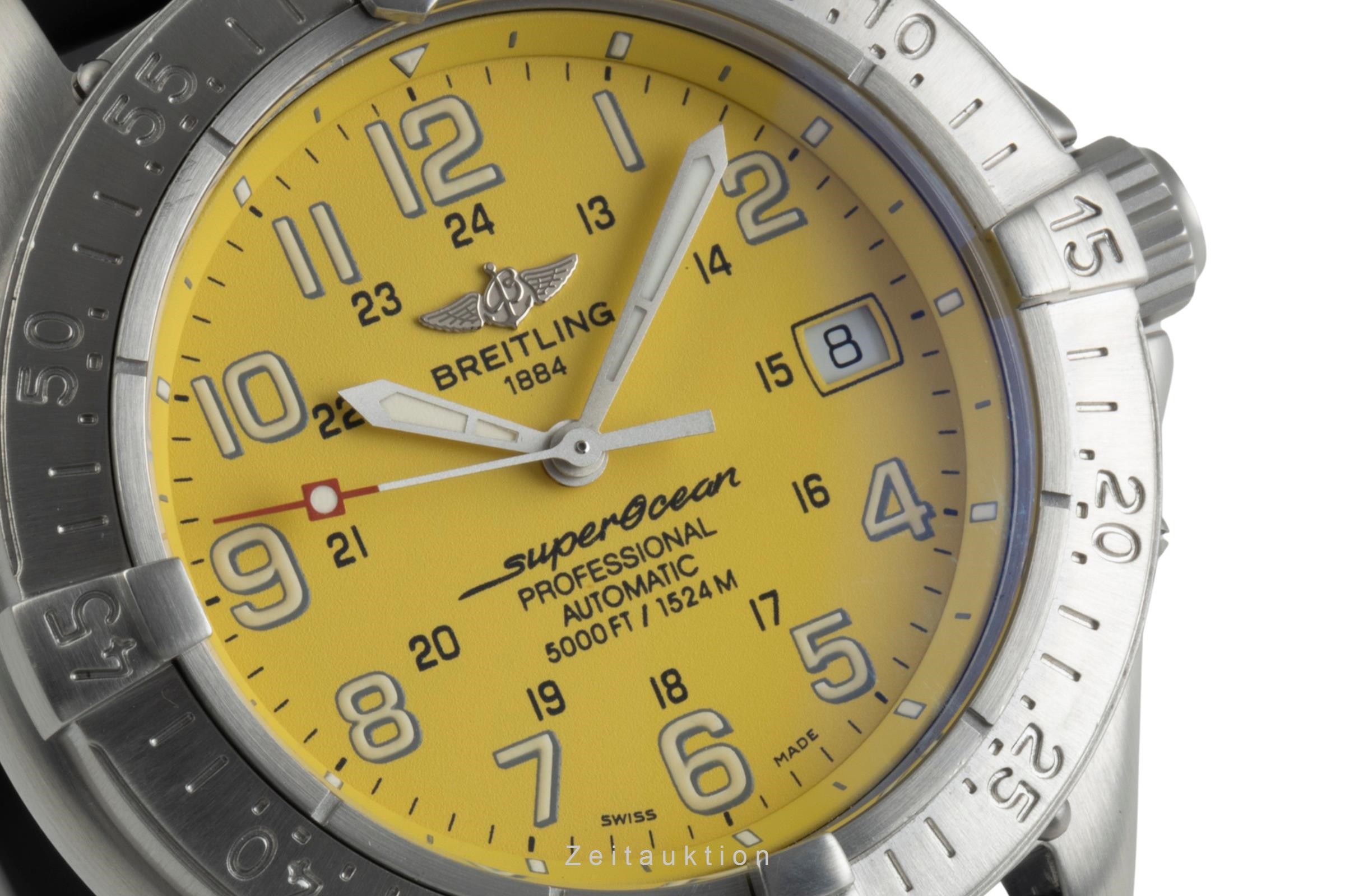 Breitling Superocean acciaio automatismo Kal. B17 Ref. A17345  | Zeitauktion