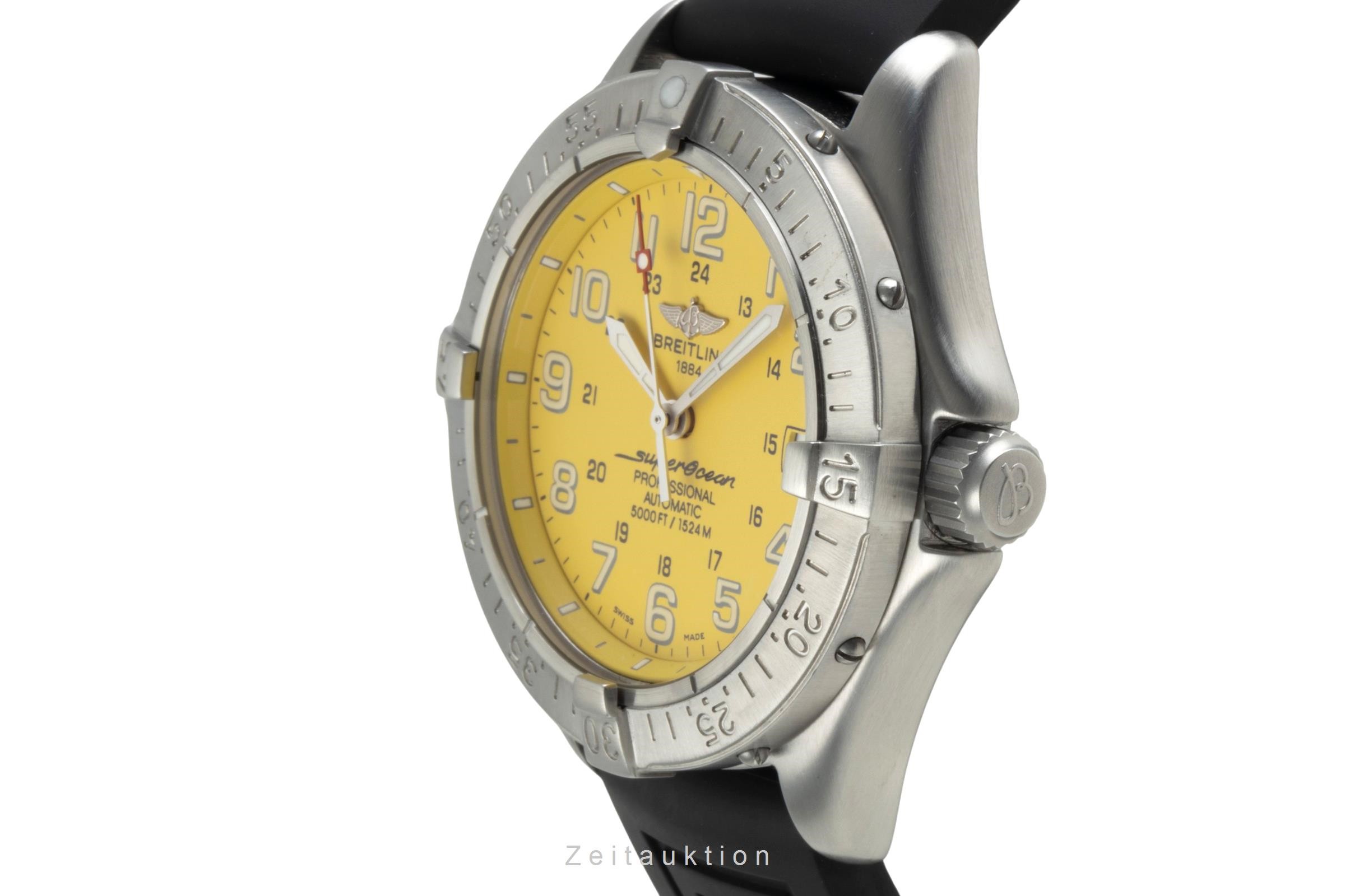 Breitling Superocean acciaio automatismo Kal. B17 Ref. A17345  | Zeitauktion