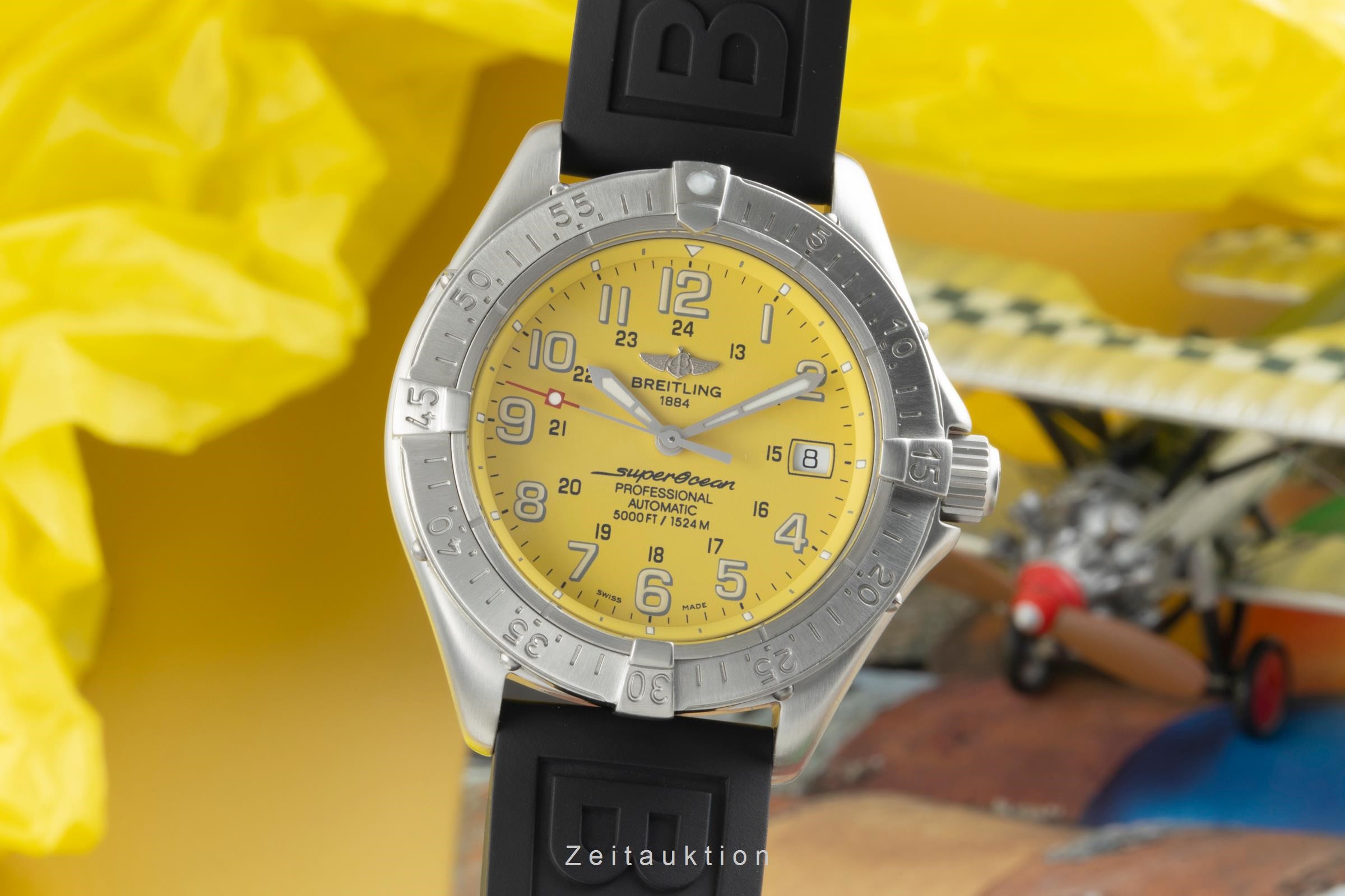Breitling Superocean acciaio automatismo Kal. B17 Ref. A17345  | Zeitauktion