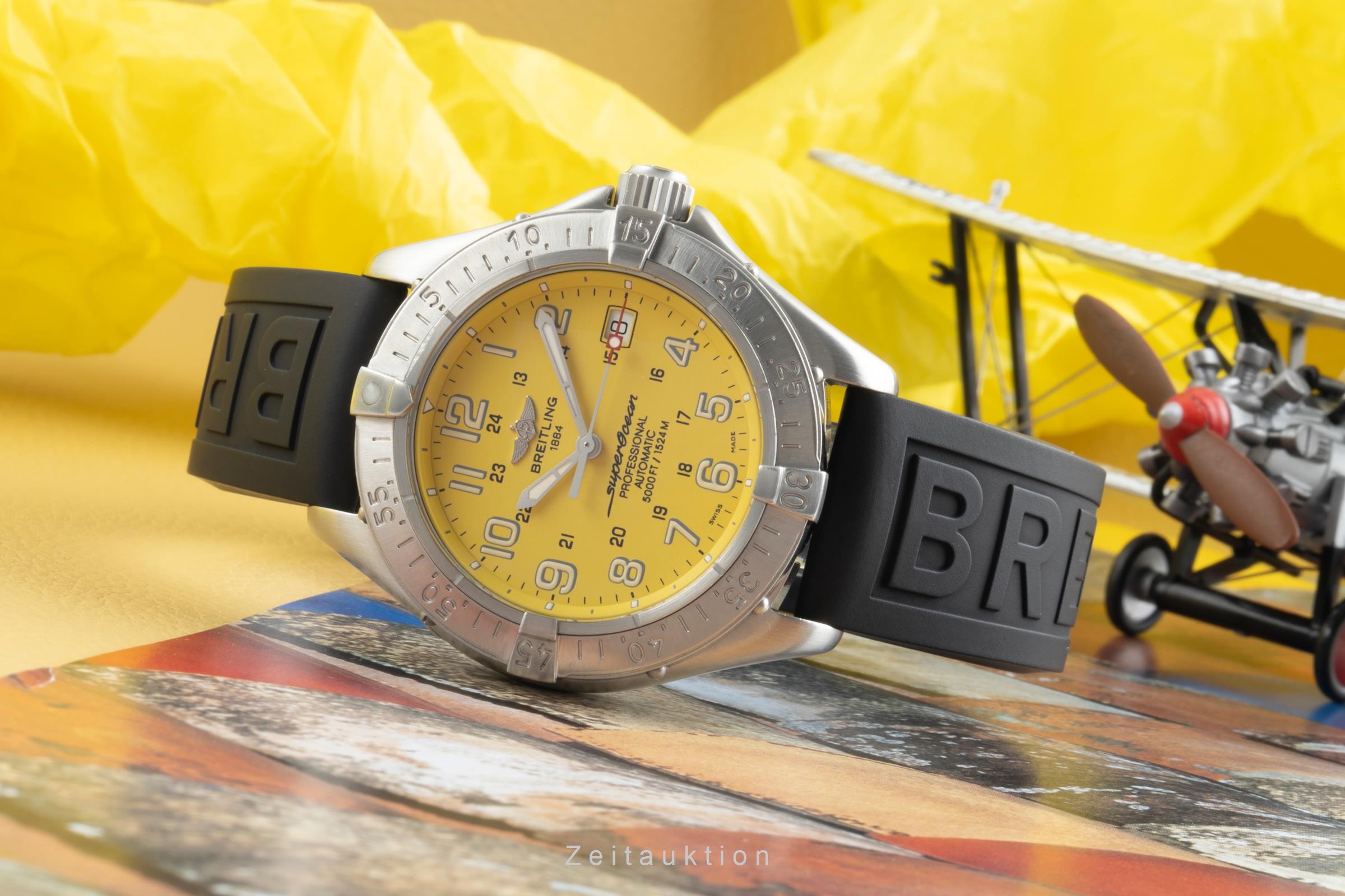 Breitling Superocean acciaio automatismo Kal. B17 Ref. A17345  | Zeitauktion