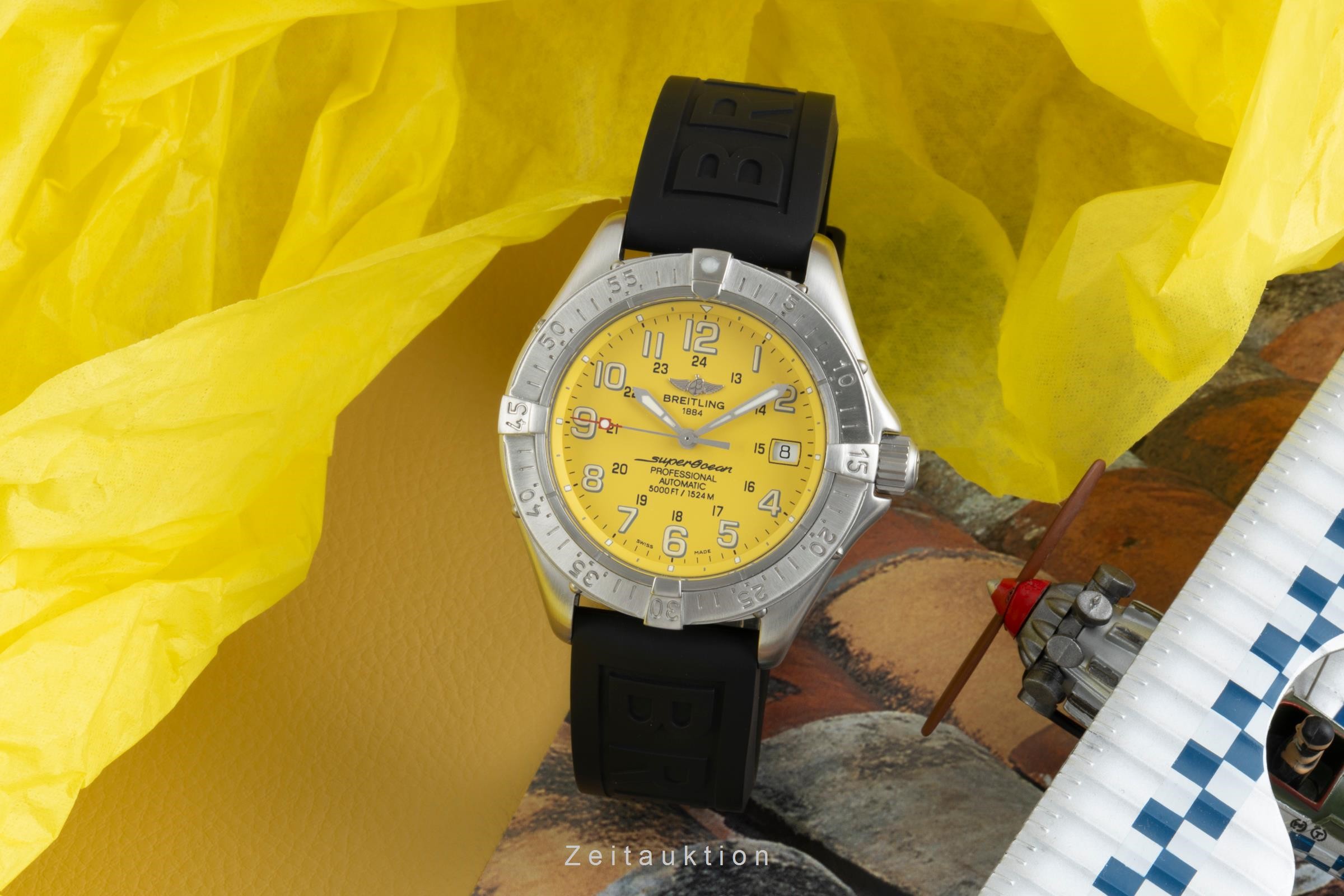 Breitling Superocean acciaio automatismo Kal. B17 Ref. A17345  | Zeitauktion