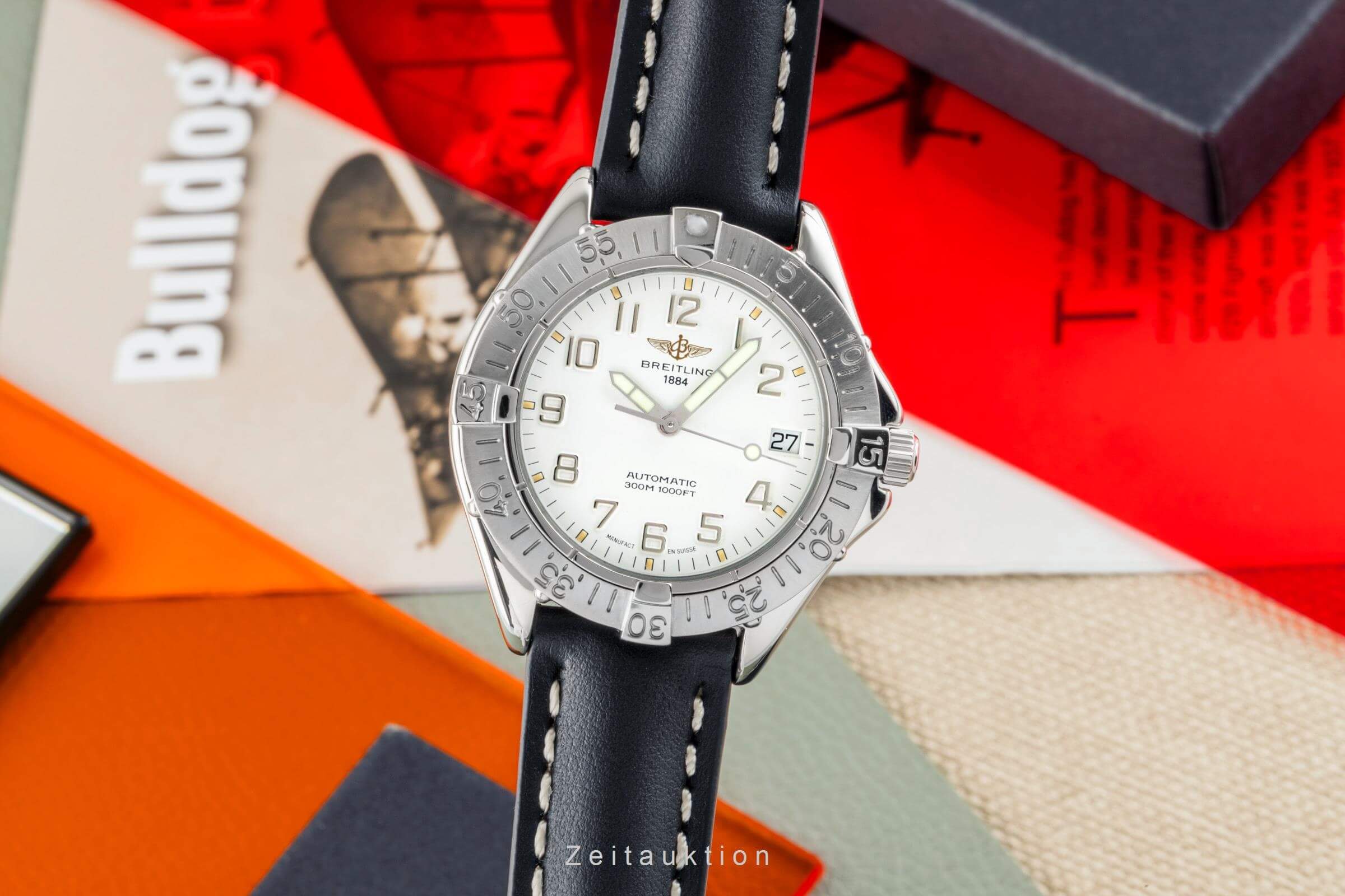 Breitling Colt Stahl Automatik Kal. B17 Ref. A17035  | Zeitauktion