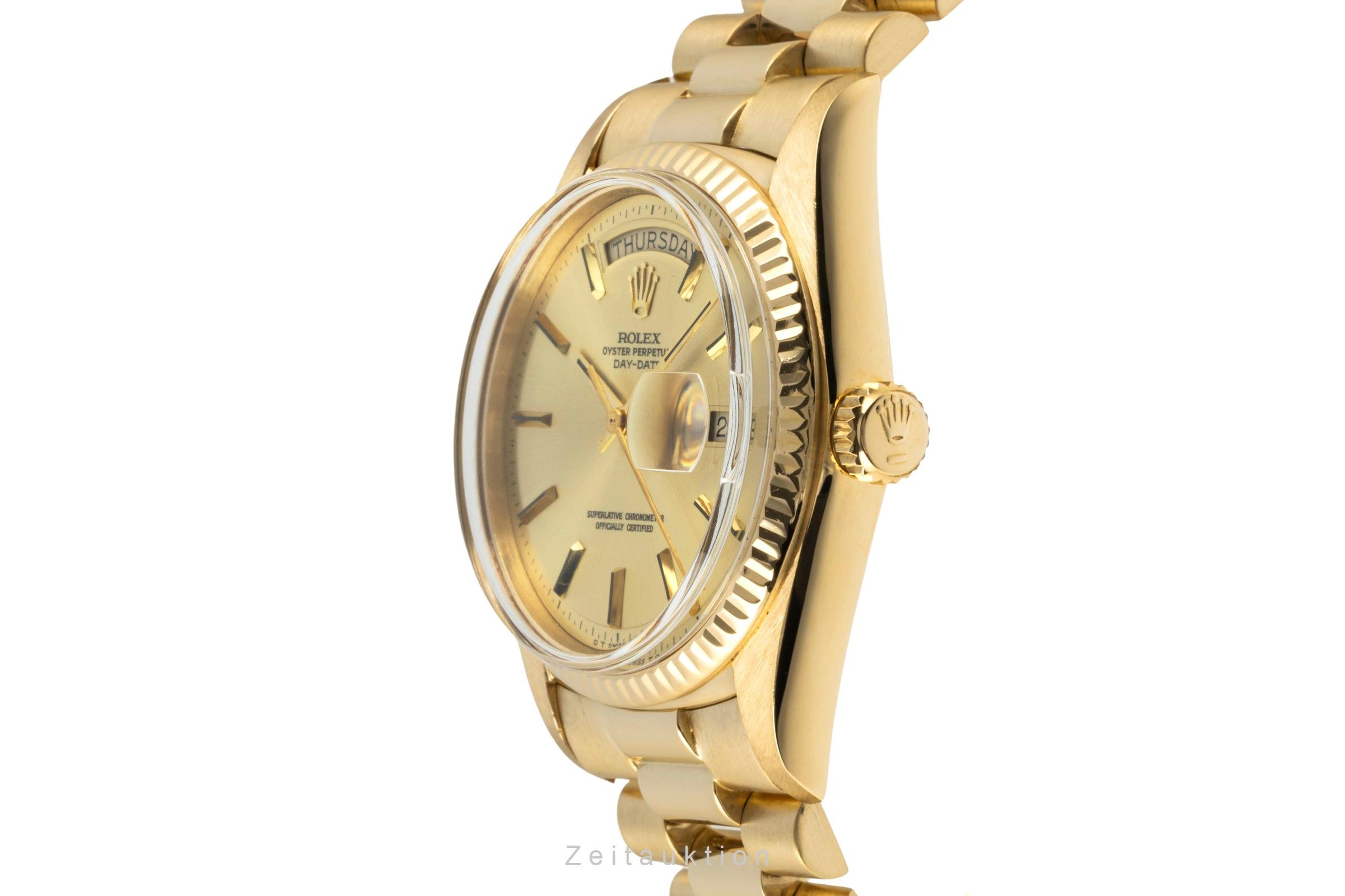 Rolex Day-Date 18k Gold Automatik Kal. 1556 Ref. 1803 VINTAGE  | Zeitauktion