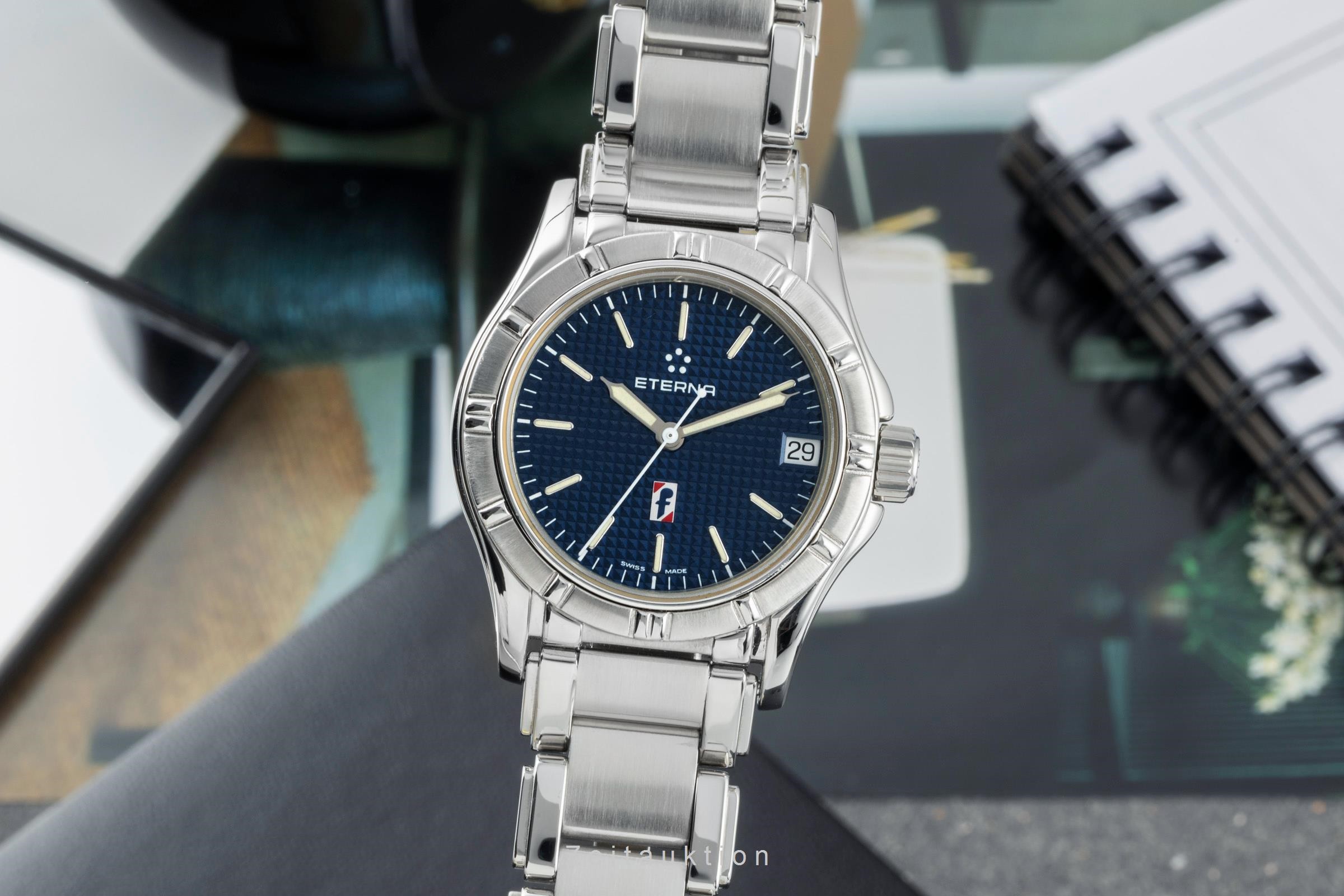 Eterna Pininfarina steel automatic Ref. 1408.41  | Zeitauktion