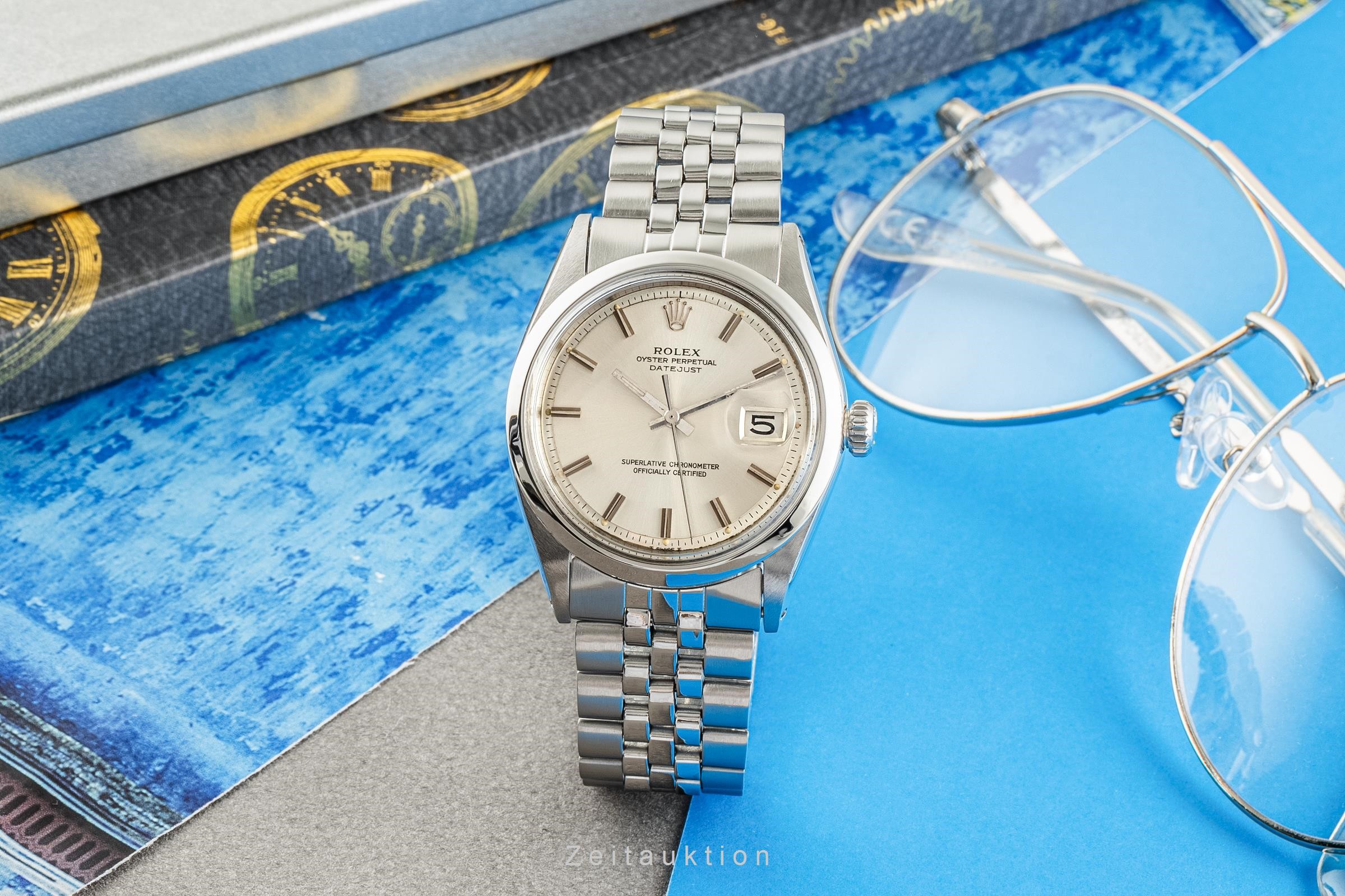 Rolex Datejust Stahl Automatik Kal. 1570 Ref. 1600 VINTAGE  | Zeitauktion