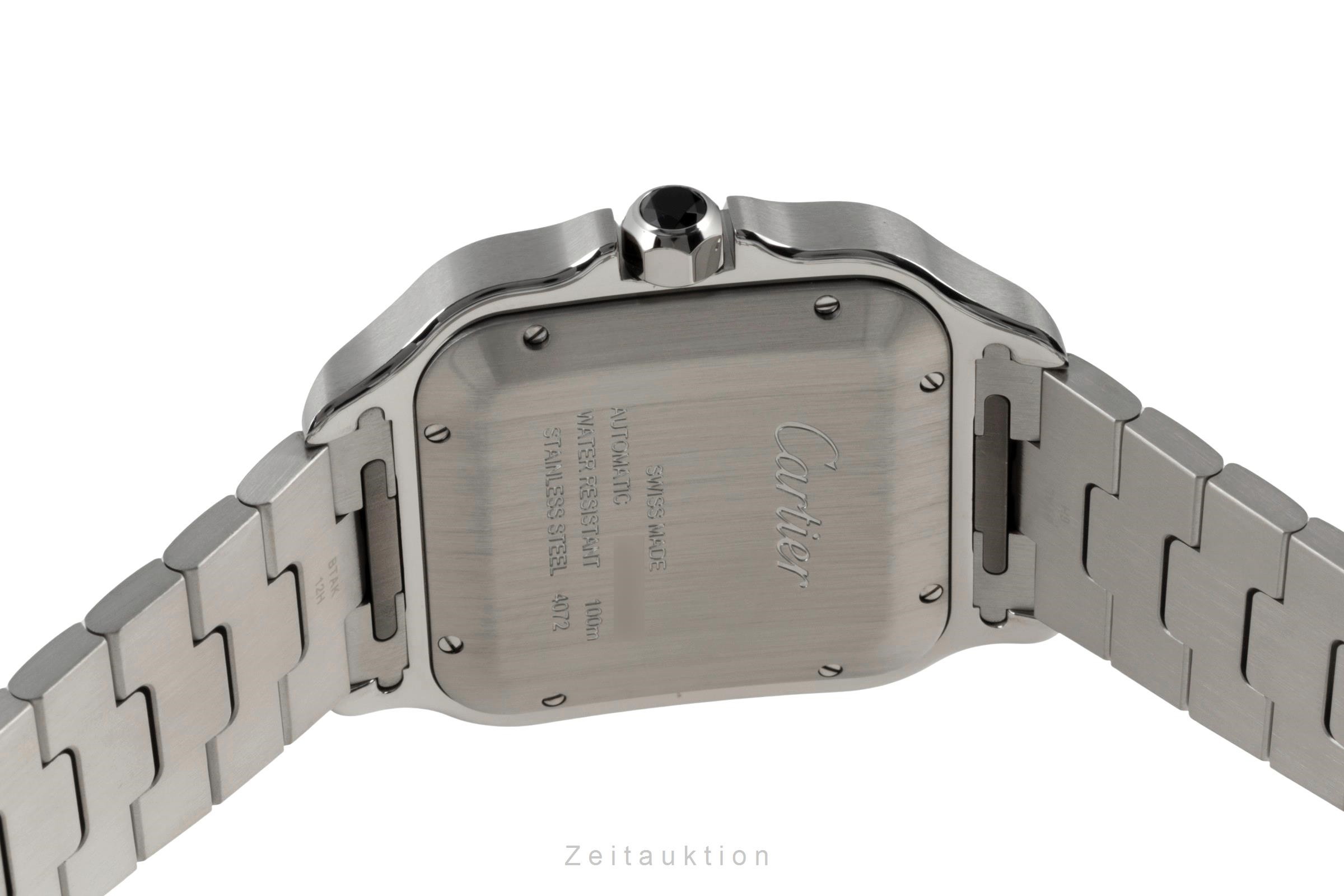 Cartier Santos Stahl Automatik Kal. 1847MC Ref. WSSA0037, 4072  | Zeitauktion