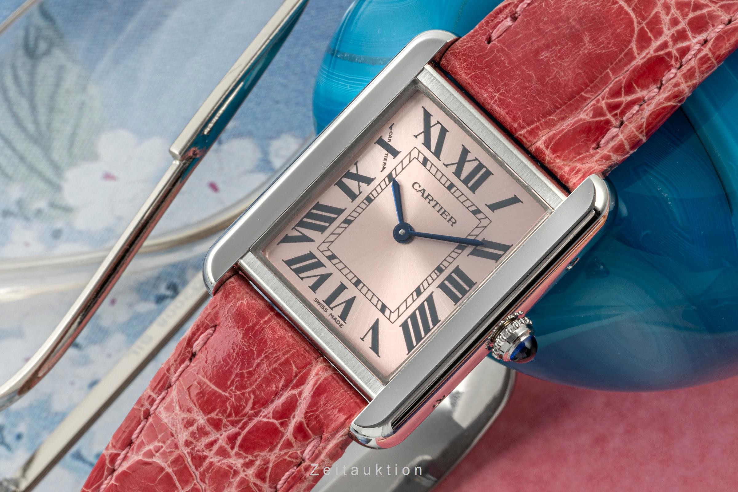 Cartier Tank Stahl Quarz Kal. 157 Ref. W5200000, 3170  | Zeitauktion