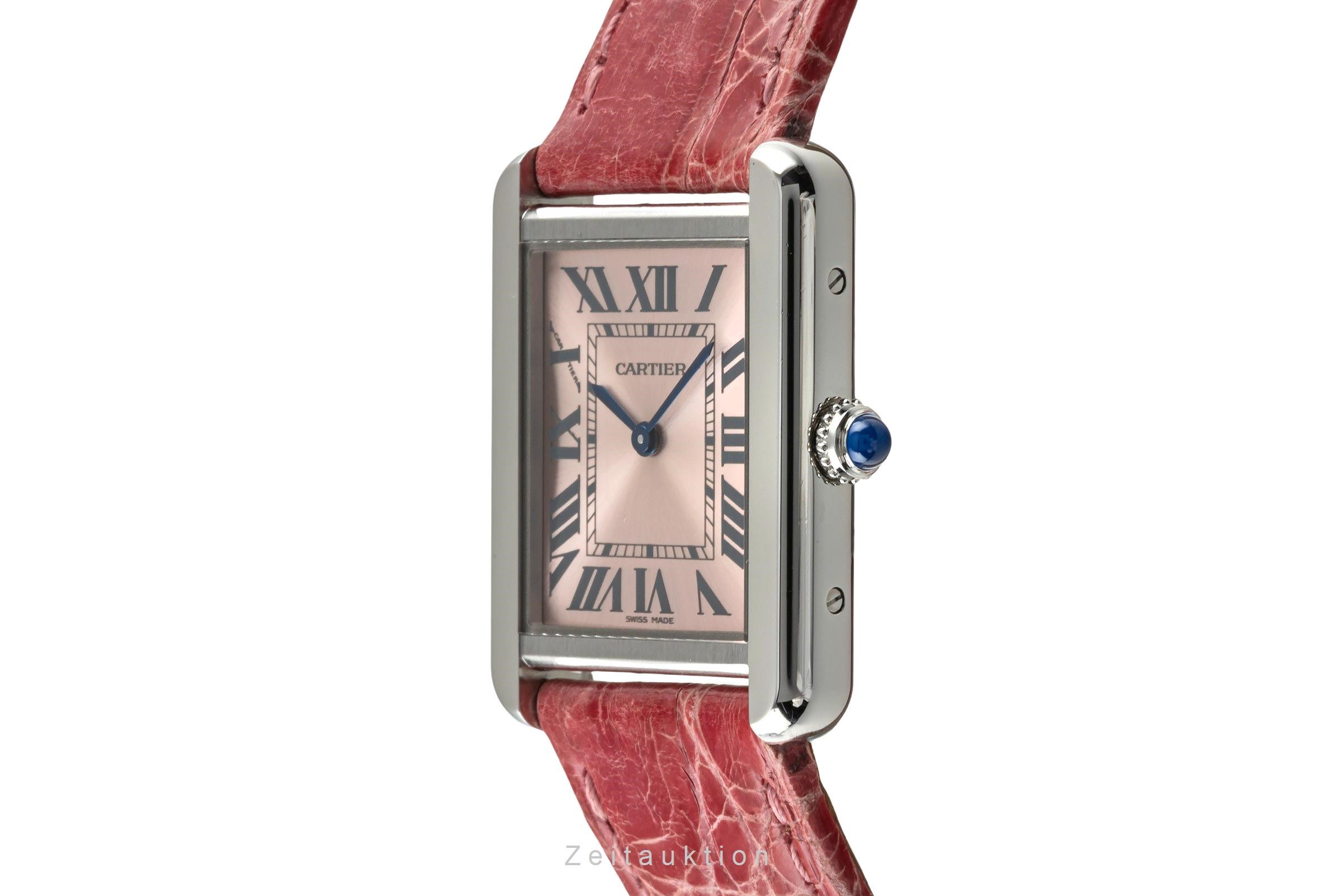 Cartier Tank Stahl Quarz Kal. 157 Ref. W5200000, 3170  | Zeitauktion