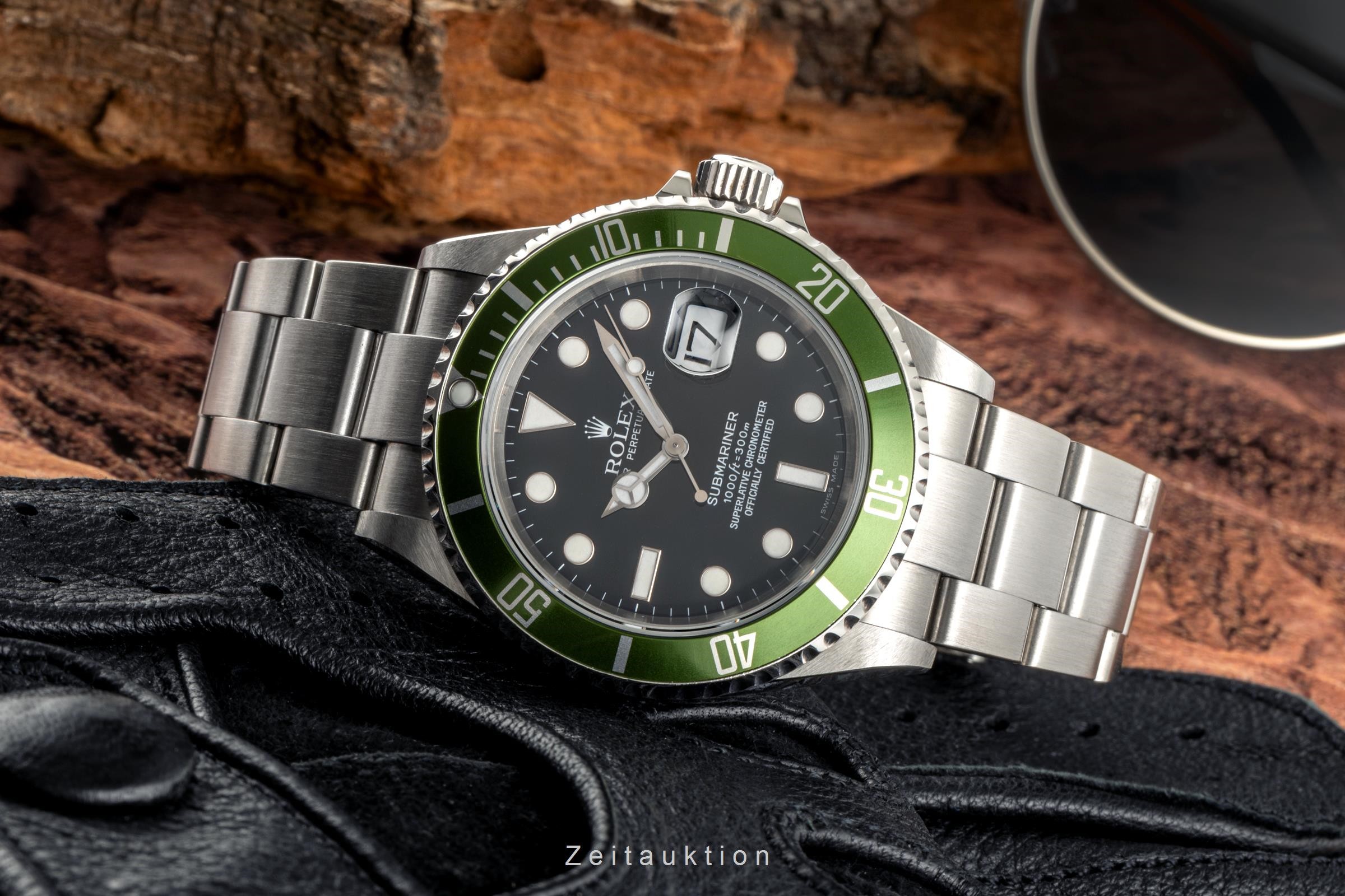 Rolex Submariner acero automático Kal. 3135 Ref. 16610LV  | Zeitauktion