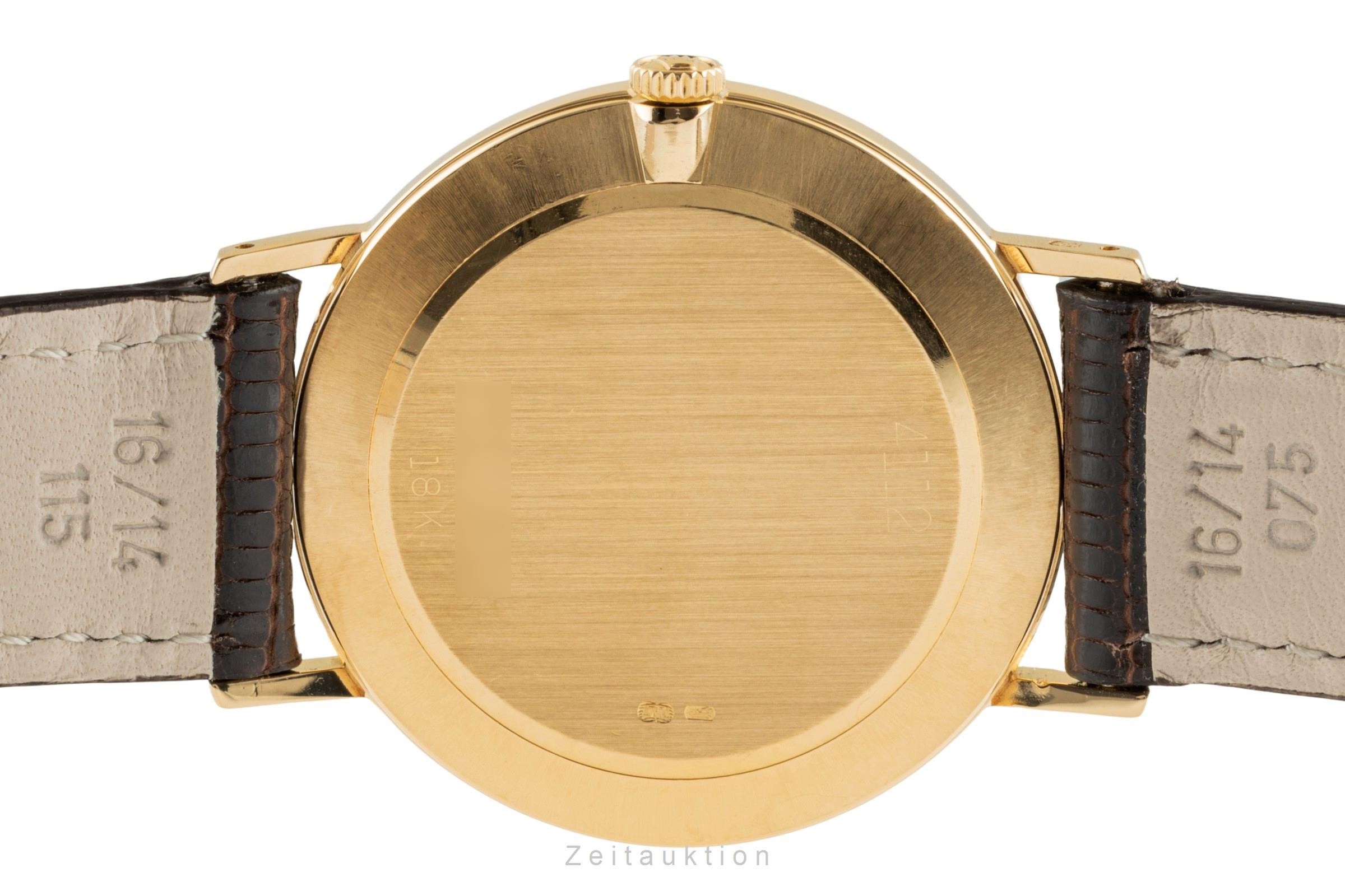 Rolex Cellini or 18 ct à remontage manuel Kal. 1601 Ref. 4112  | Zeitauktion