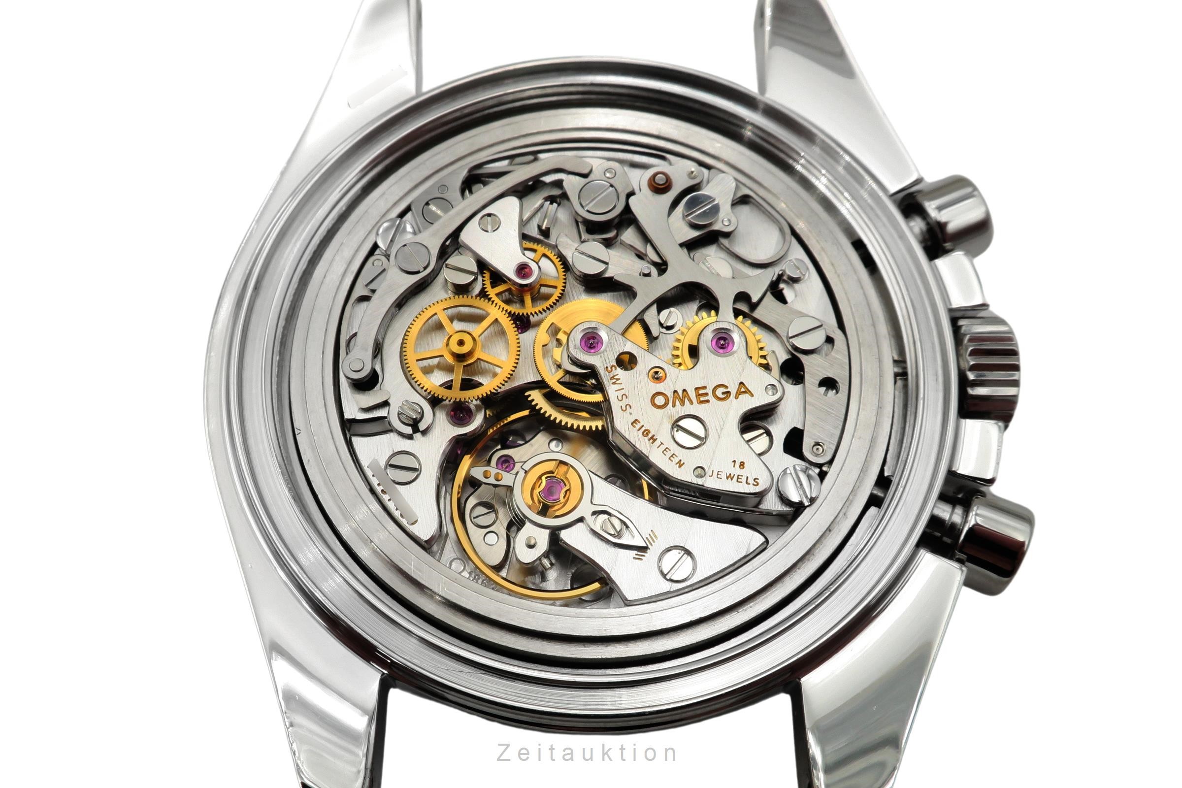 Omega Speedmaster Moonwatch chronograph steel manual winding Kal. 1863 Ref. 3573.50.00  | Zeitauktion