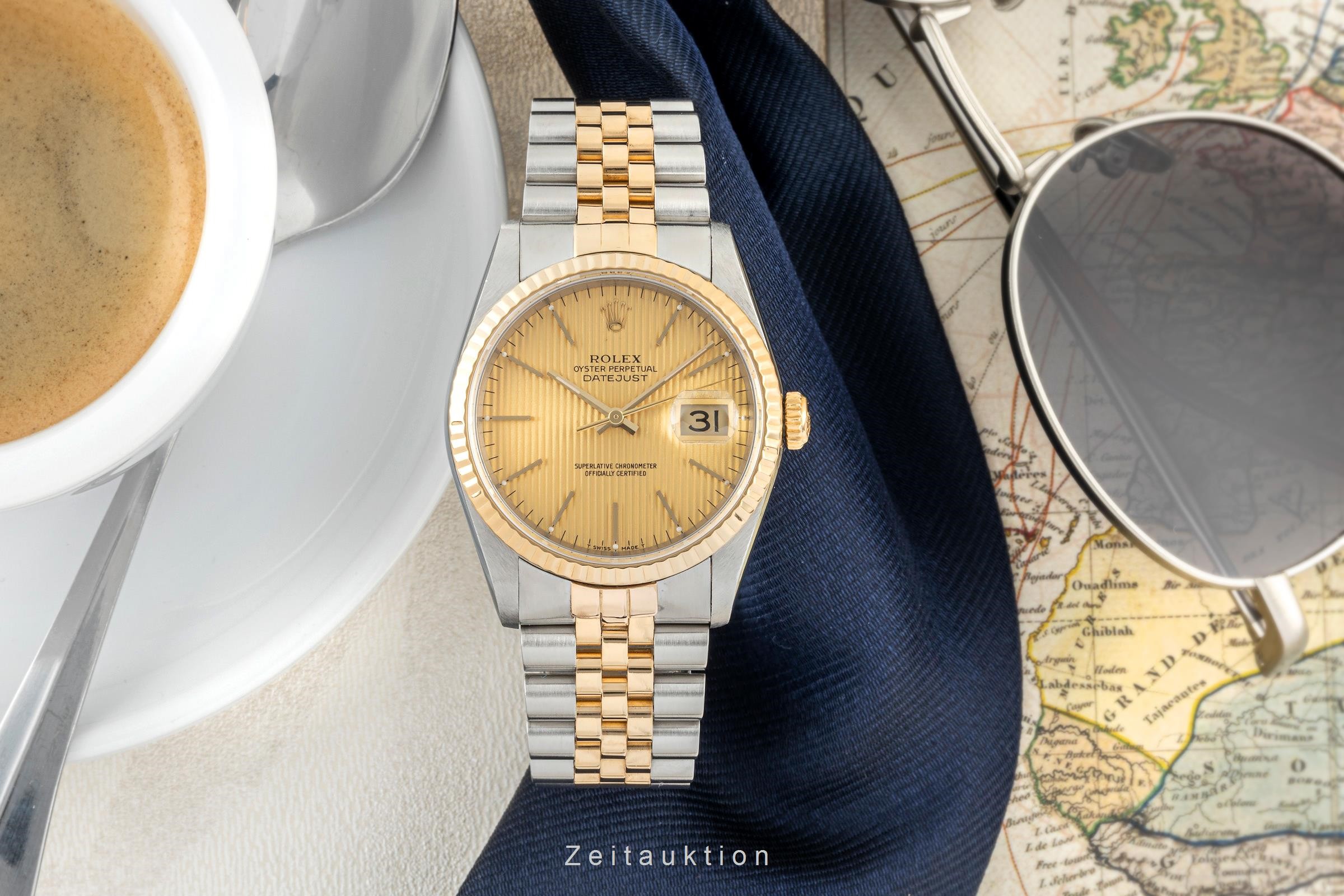 Rolex Datejust Stahl / Gold Automatik Kal. 3135 Ref. 16233  | Zeitauktion