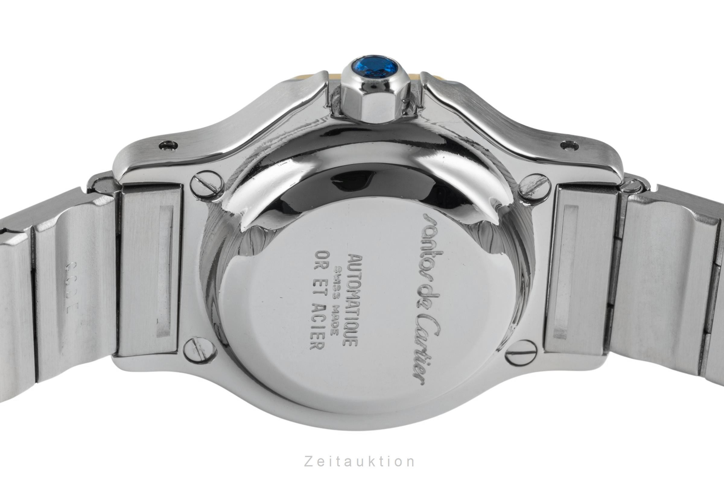 Cartier Santos acier / or  automatique Ref. 0907  | Zeitauktion