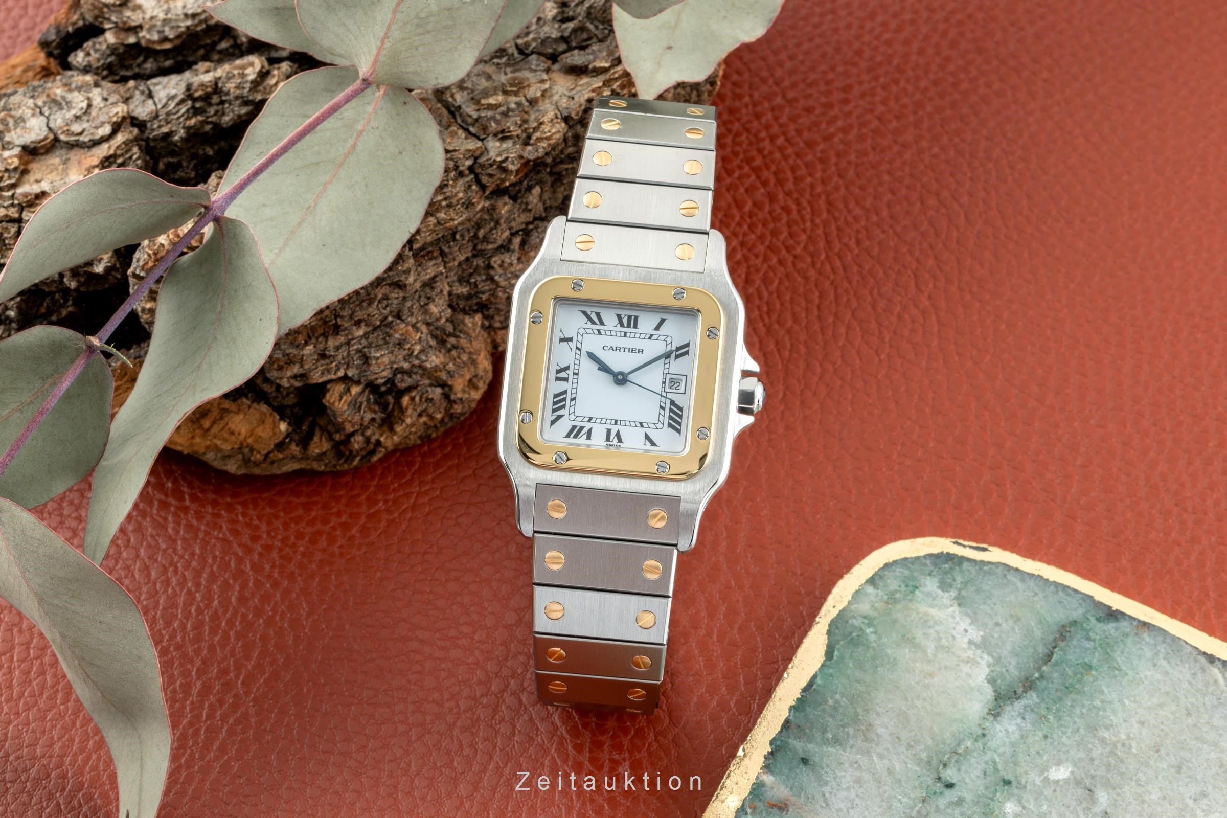 Cartier Santos acero / oro automático Ref. 2961  | Zeitauktion