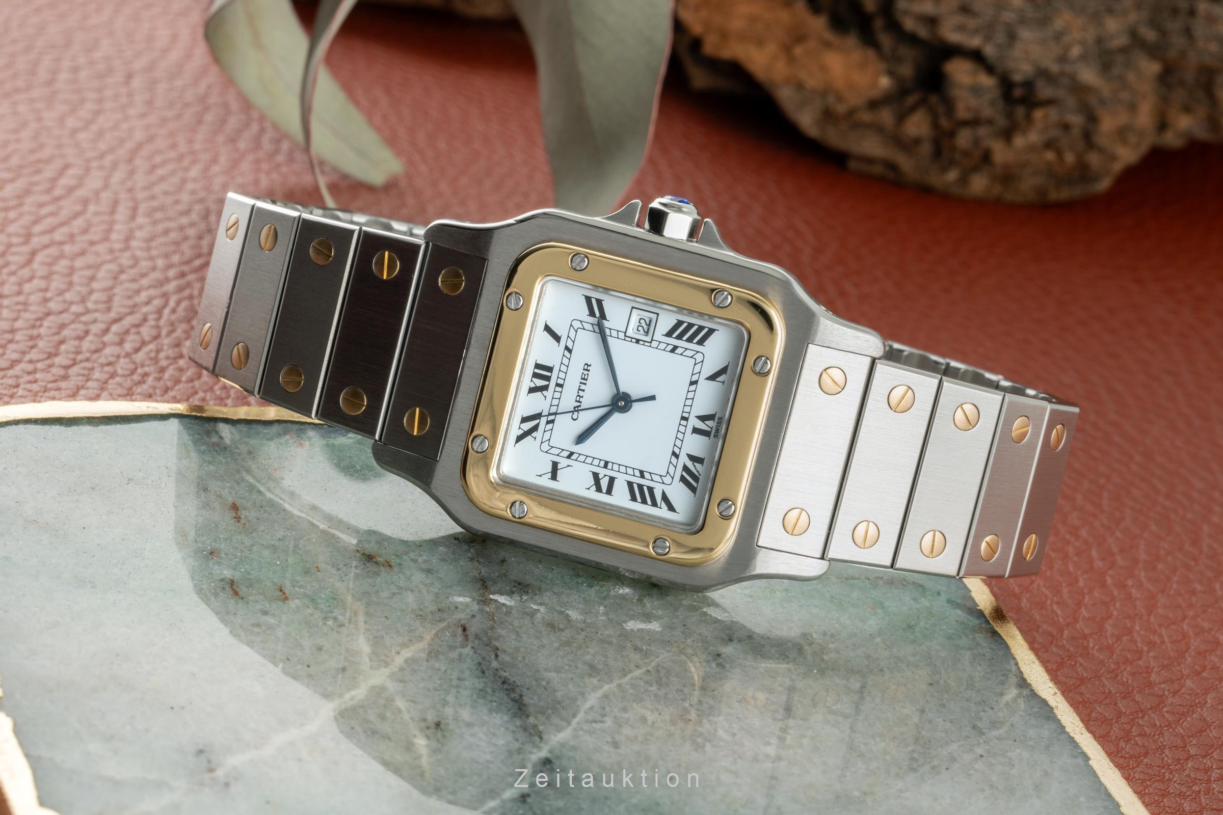 Cartier Santos Stahl / Gold Automatik Ref. 2961  | Zeitauktion