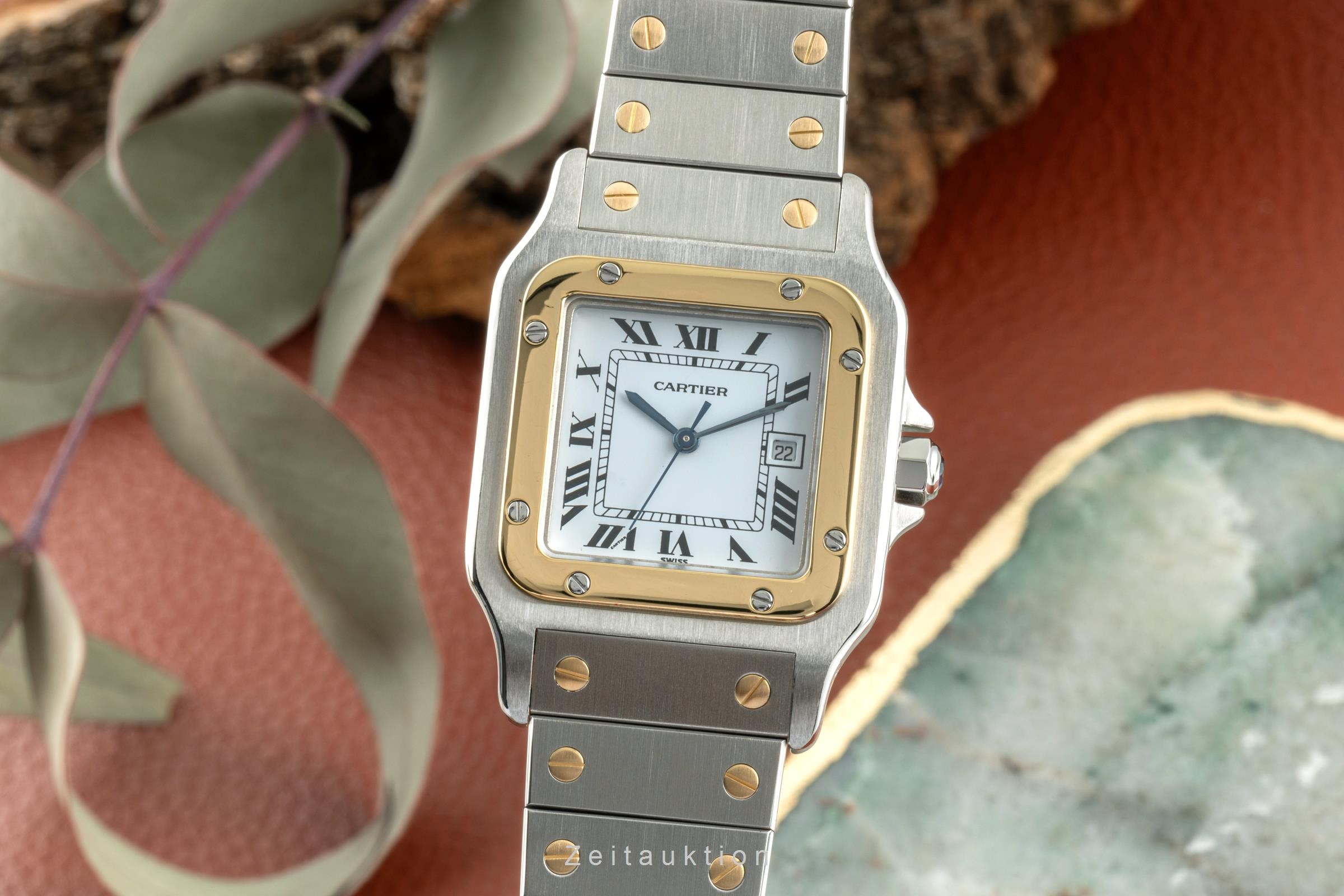 Cartier Santos Stahl / Gold Automatik Ref. 2961  | Zeitauktion