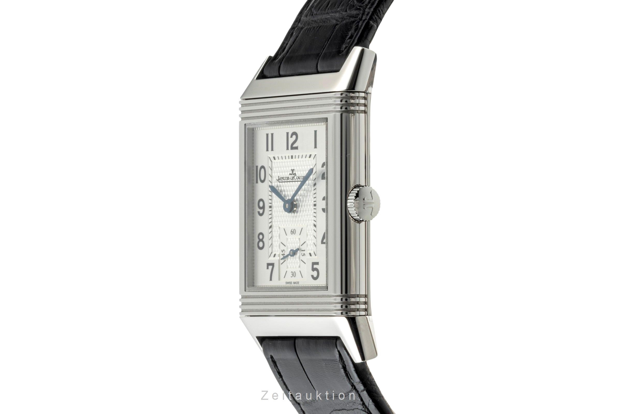 Jaeger-LeCoultre Reverso acciaio carica manuale Kal. 822/2 Ref. Q2438520, 213.8.62  | Zeitauktion