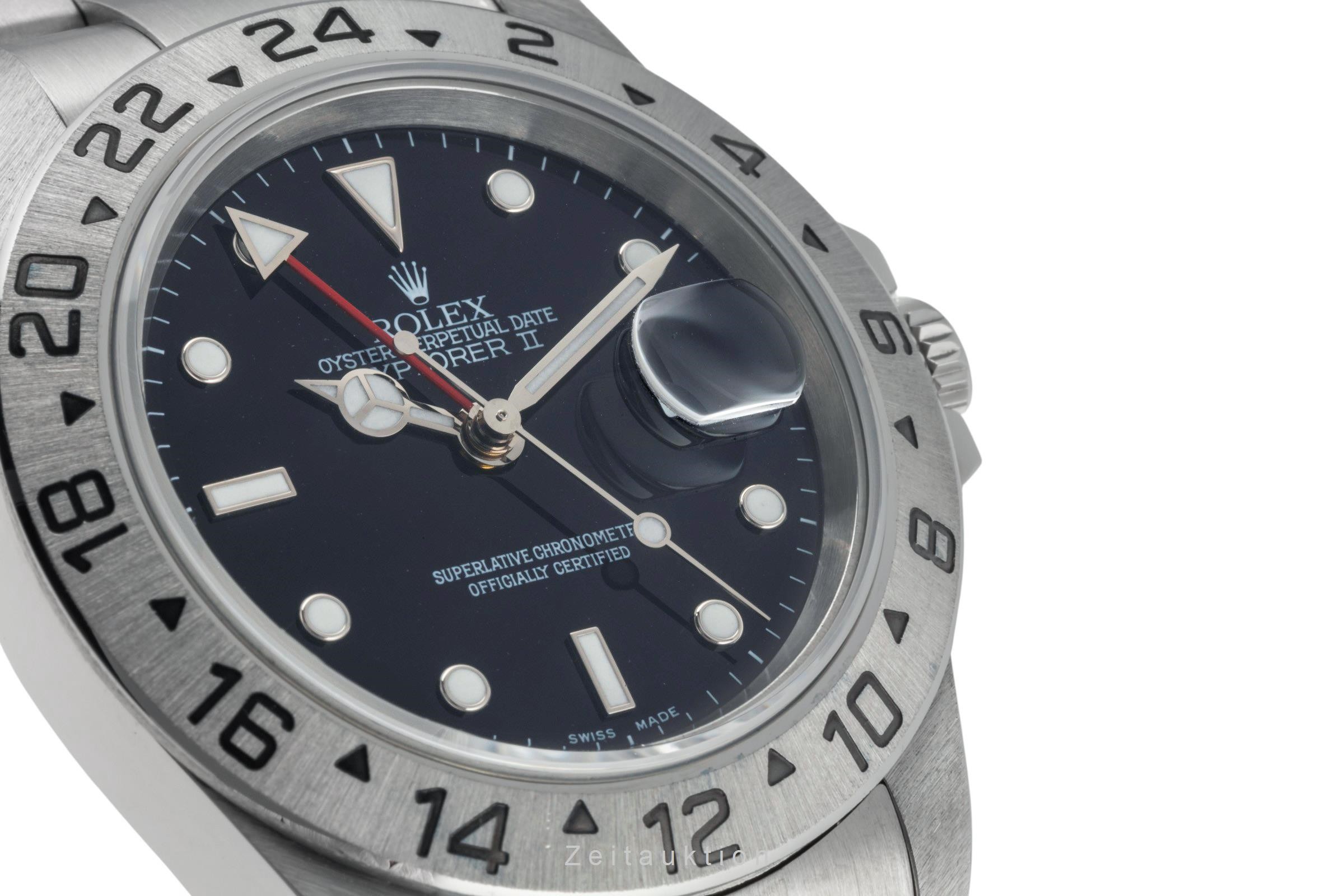 Rolex Explorer II acier automatique Kal. 3185 Ref. 16570  | Zeitauktion