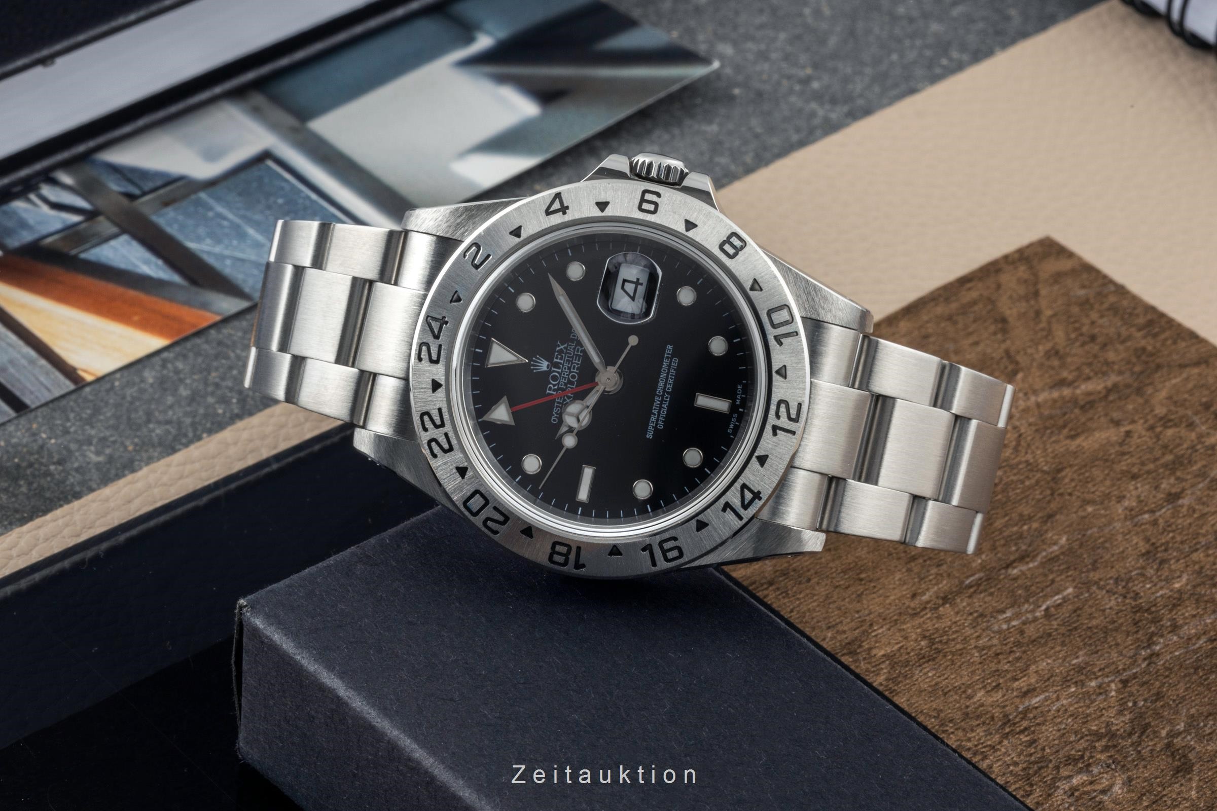 Rolex Explorer II Stahl Automatik Kal. 3185 Ref. 16570  | Zeitauktion