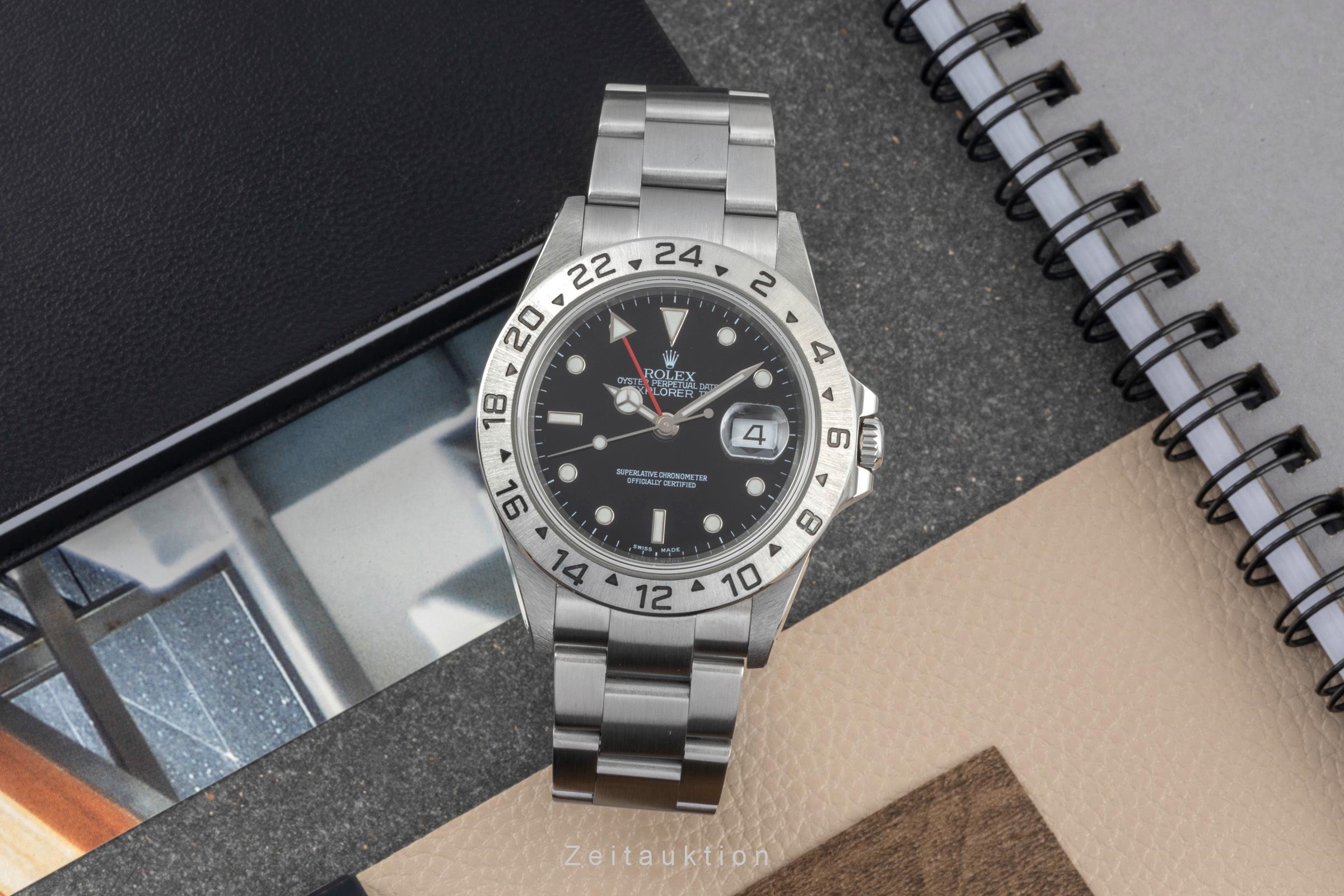 Rolex Explorer II acciaio automatismo Kal. 3185 Ref. 16570  | Zeitauktion