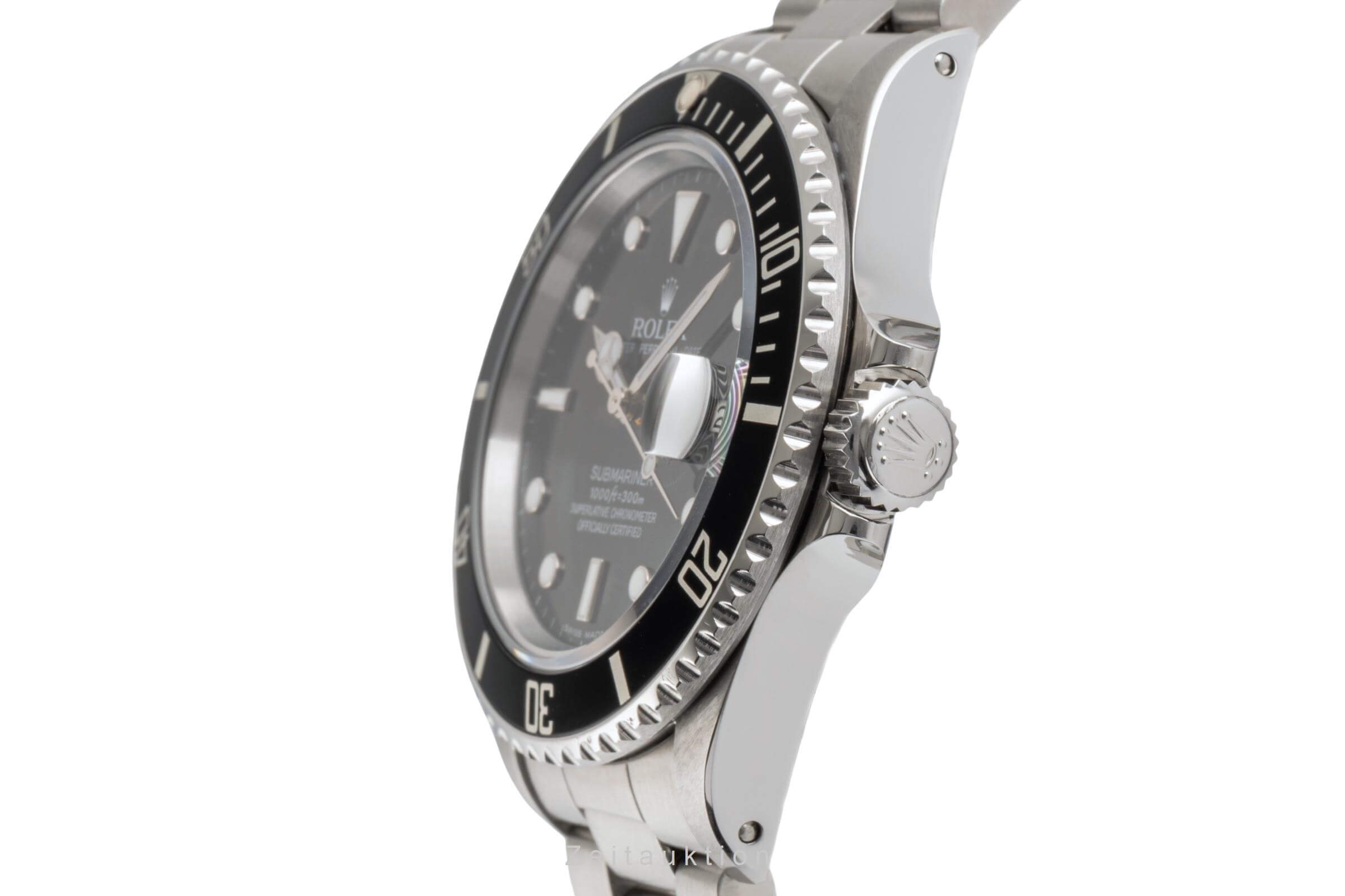 Rolex Submariner acciaio automatismo Kal. 3035 Ref. 168000  | Zeitauktion