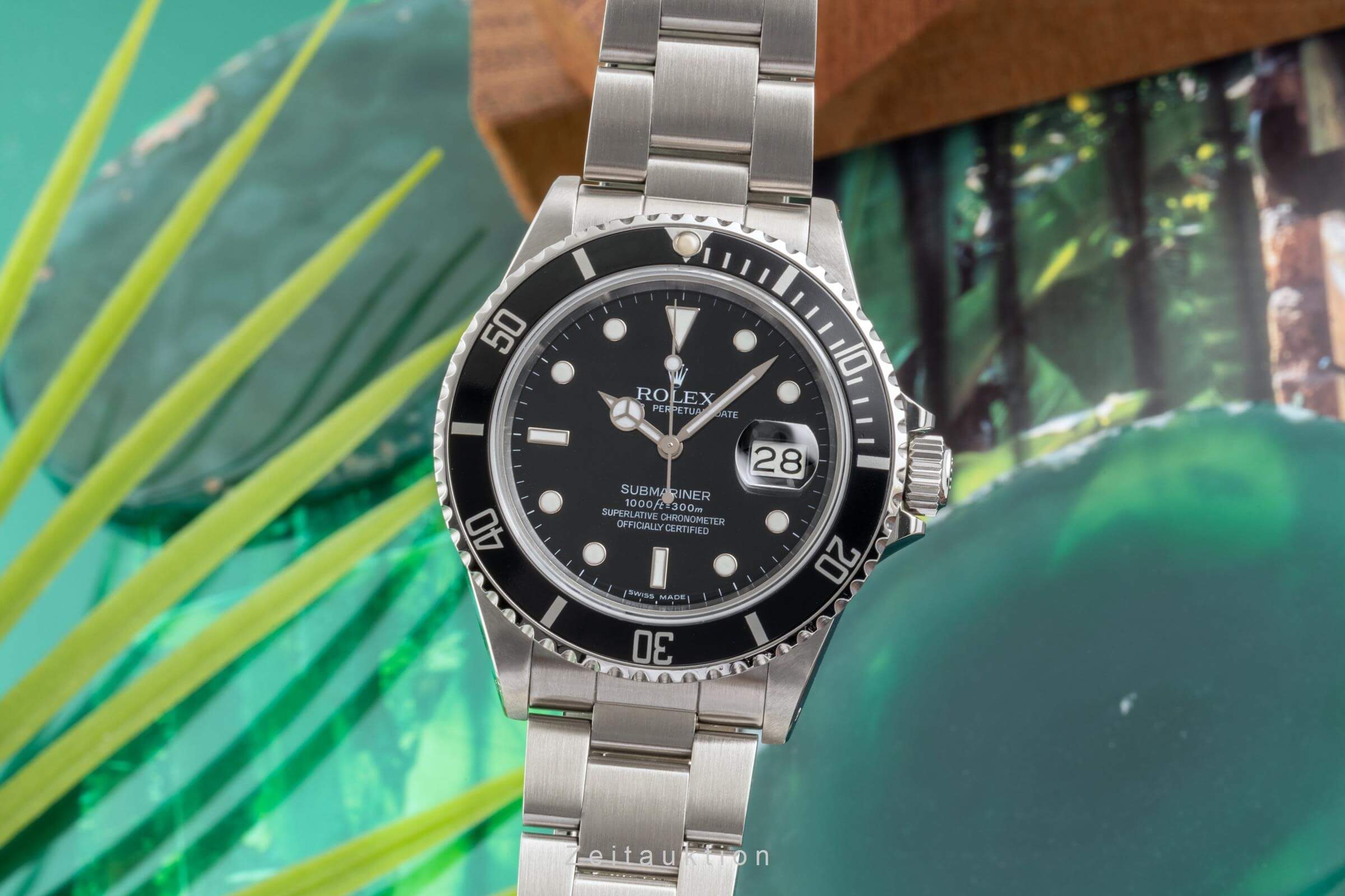 Rolex Submariner acciaio automatismo Kal. 3035 Ref. 168000  | Zeitauktion