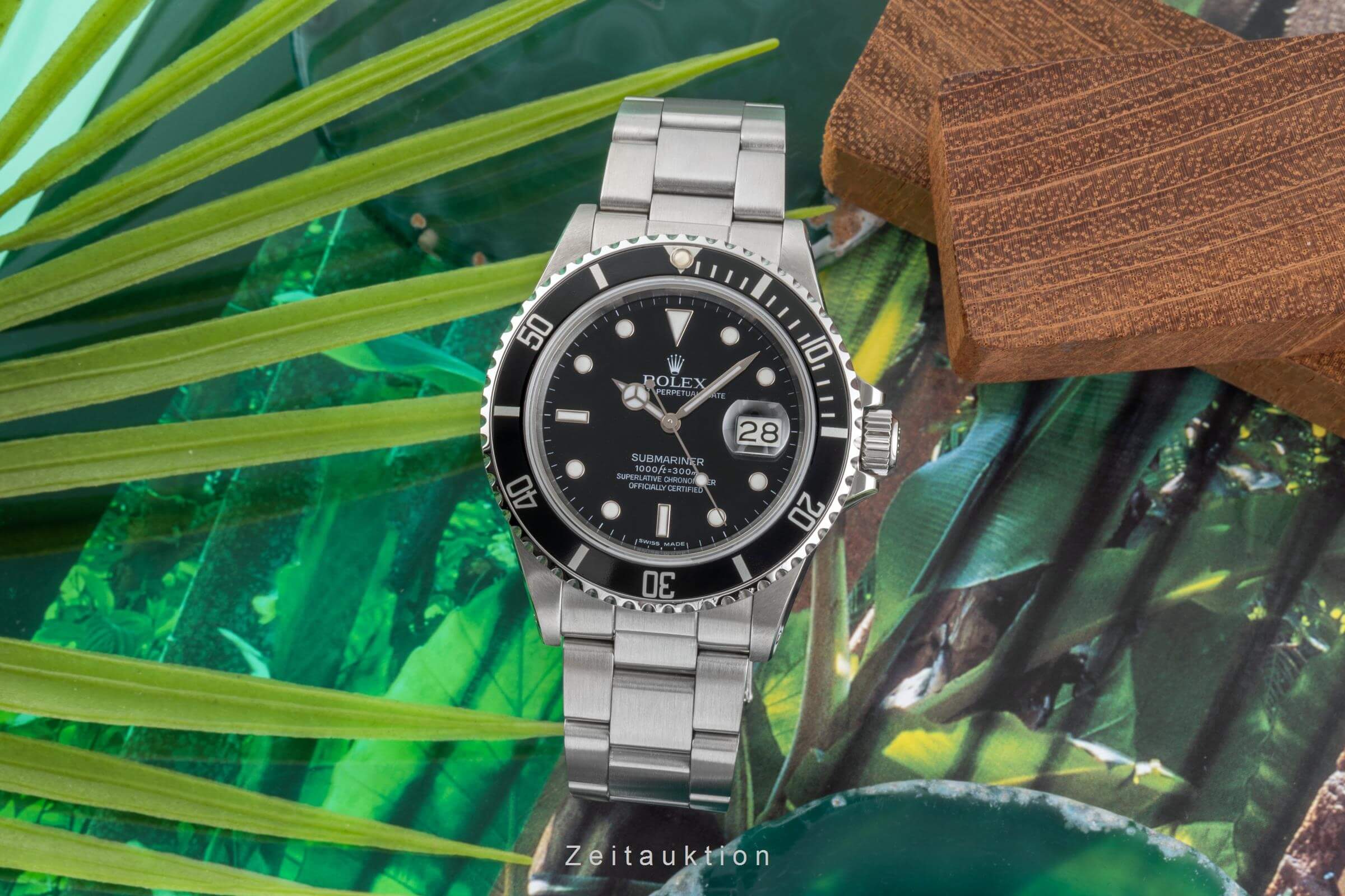 Rolex Submariner acciaio automatismo Kal. 3035 Ref. 168000  | Zeitauktion