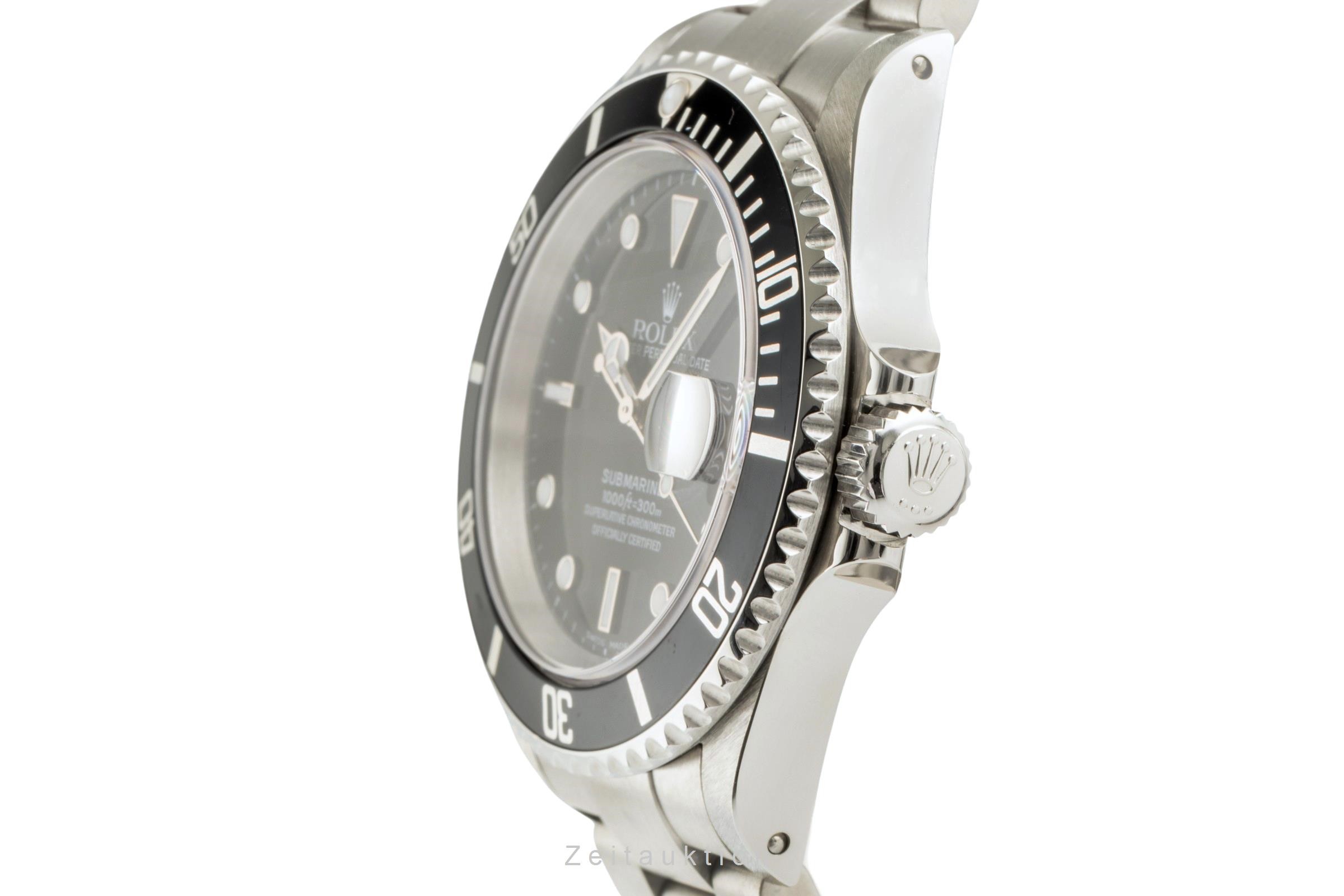 Rolex Submariner Stahl Automatik Kal. 3135 Ref. 16610  | Zeitauktion