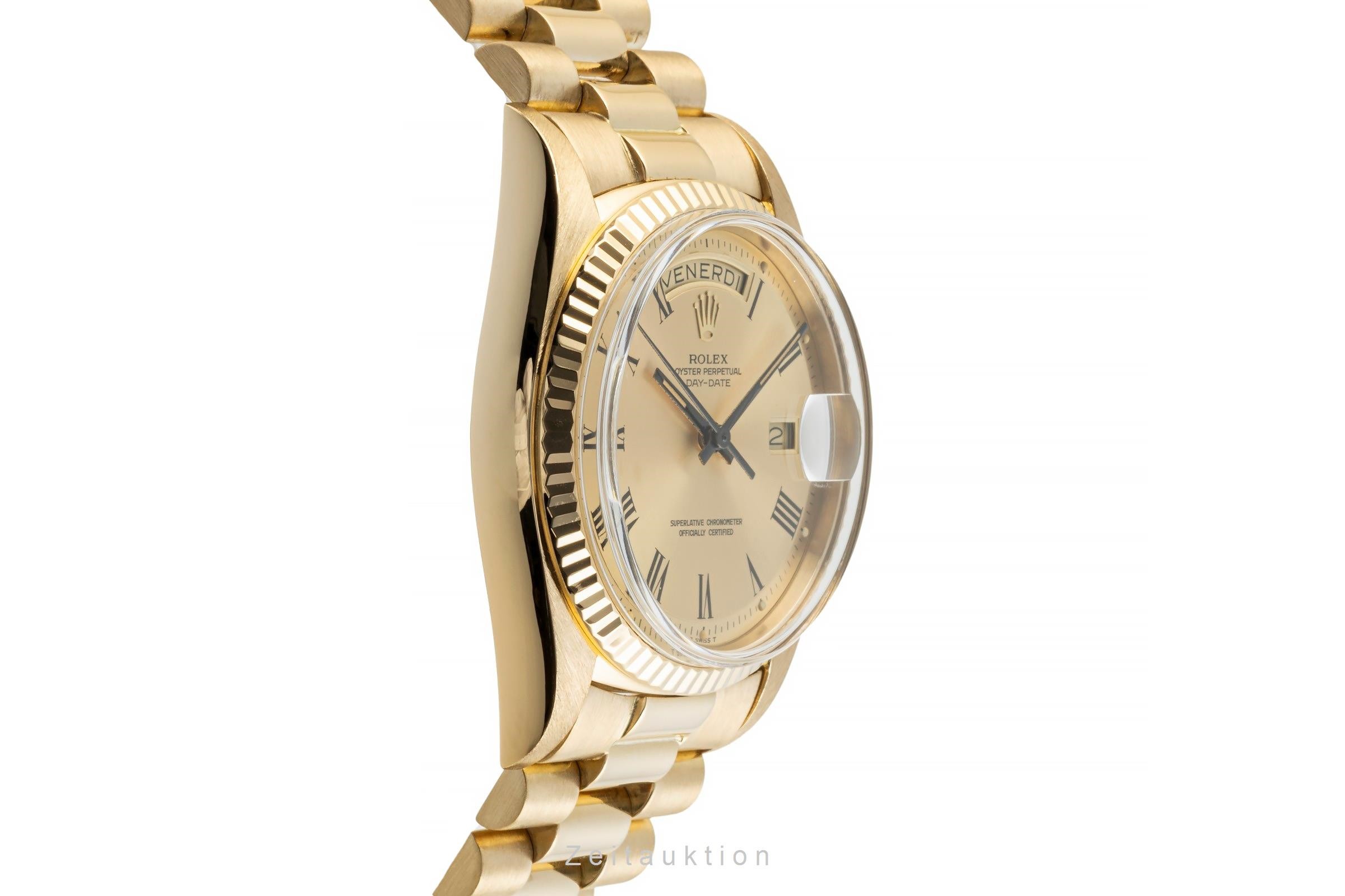 Rolex Day-Date 18 ct gold automatic Kal. 1556 Ref. 1803  | Zeitauktion