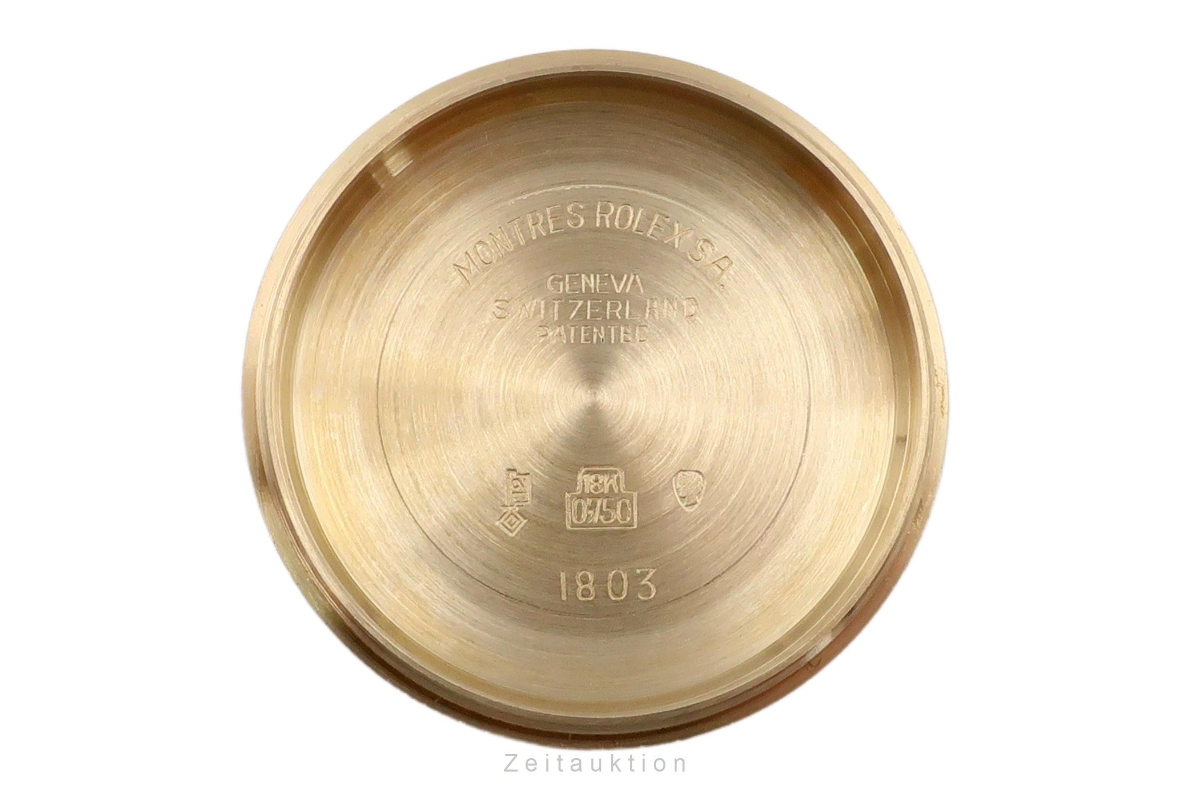 Rolex Day-Date 18 ct gold automatic Kal. 1556 Ref. 1803  | Zeitauktion