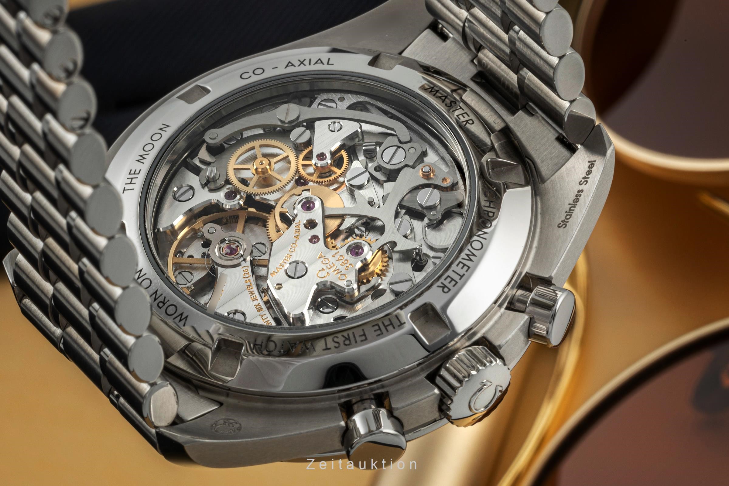 Omega Speedmaster Moonwatch chronograph steel manual winding Omega Speedmaster Moonwatch chronograph steel manual winding