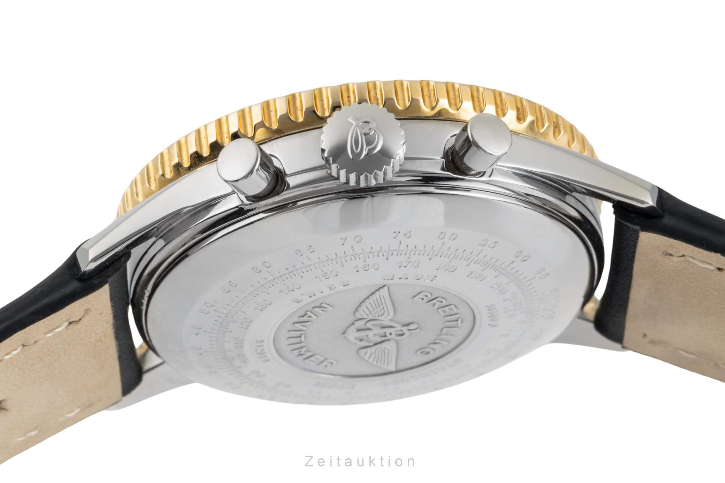 Breitling Navitimer Cosmonaute cronografo acciaio / oro carica manuale Kal. B12 Ref. B12019, 81600  | Zeitauktion