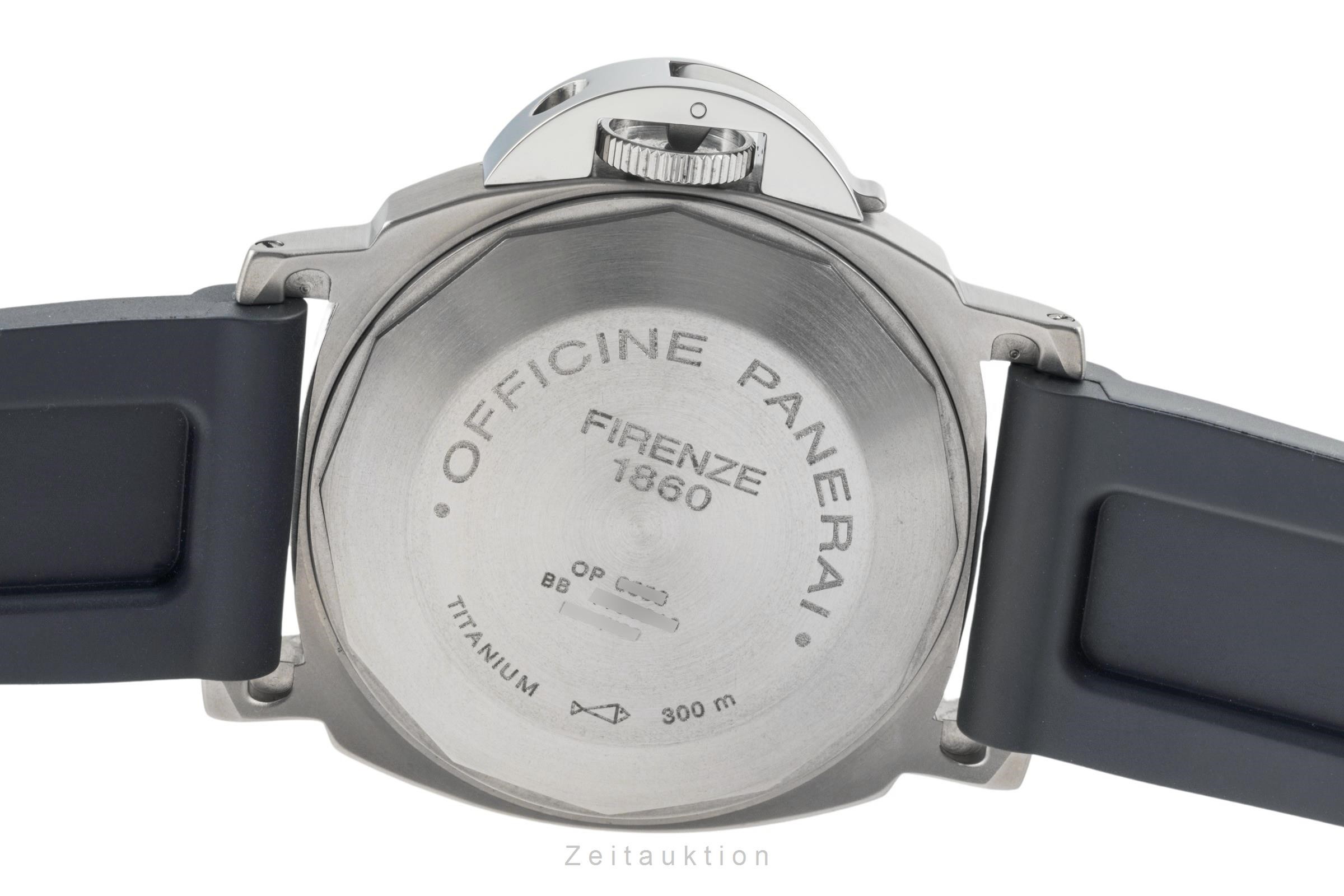 Panerai Luminor Marina acciaio / titanio automatismo Kal. 7750-P1 Ref. PAM00165  | Zeitauktion