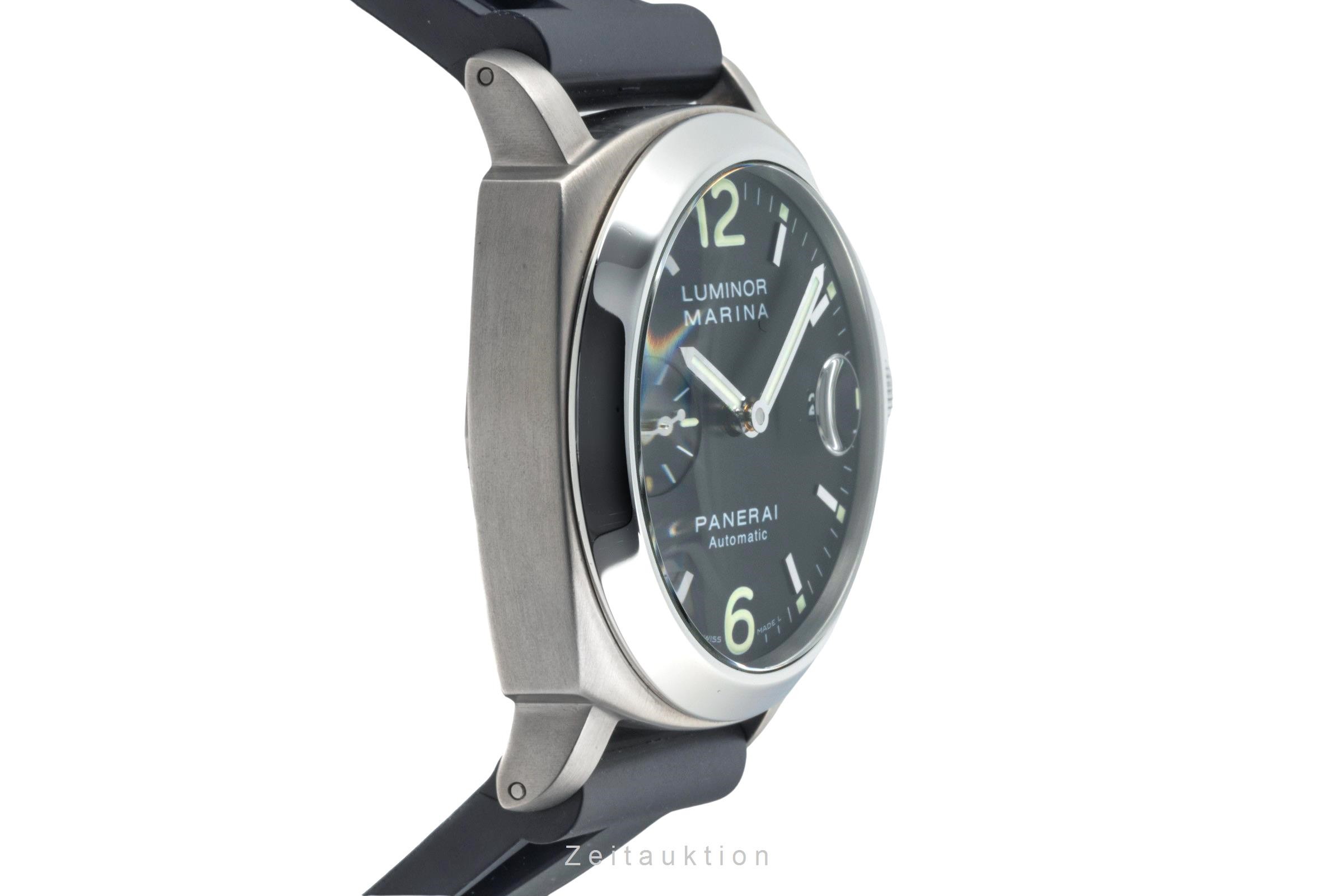 Panerai Luminor Marina Stahl / Titan Automatik Kal. 7750-P1 Ref. PAM00165  | Zeitauktion