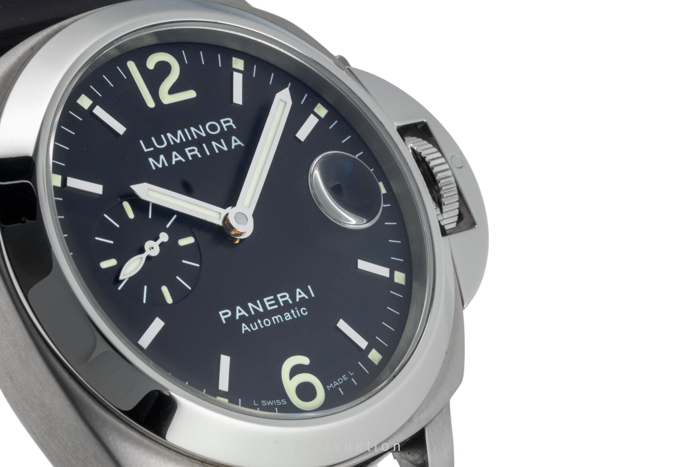 Panerai Luminor Marina acciaio / titanio automatismo Kal. 7750-P1 Ref. PAM00165  | Zeitauktion