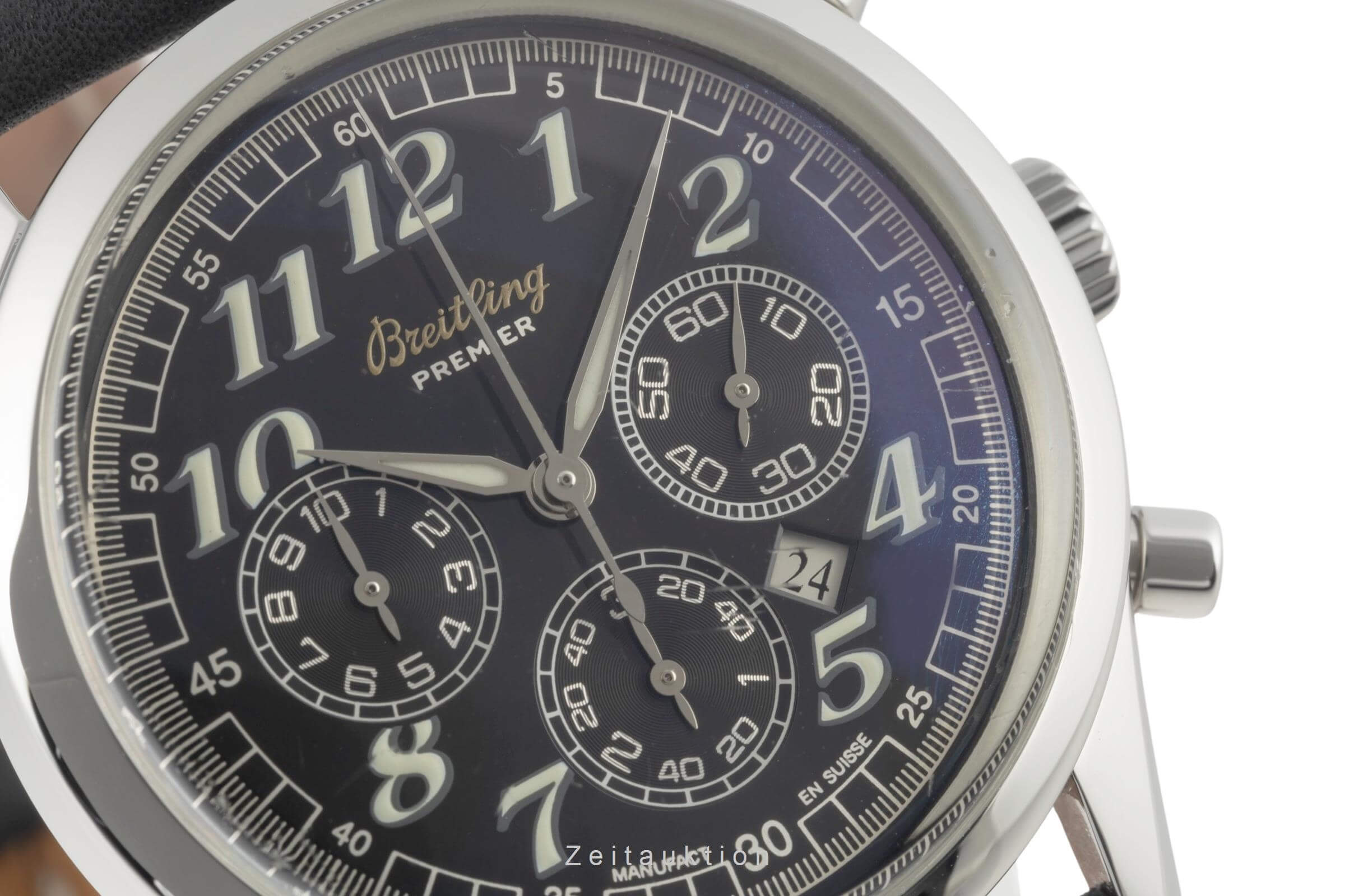 Breitling Premier cronógrafo acero automático Kal. B42 Ref. A42035  | Zeitauktion