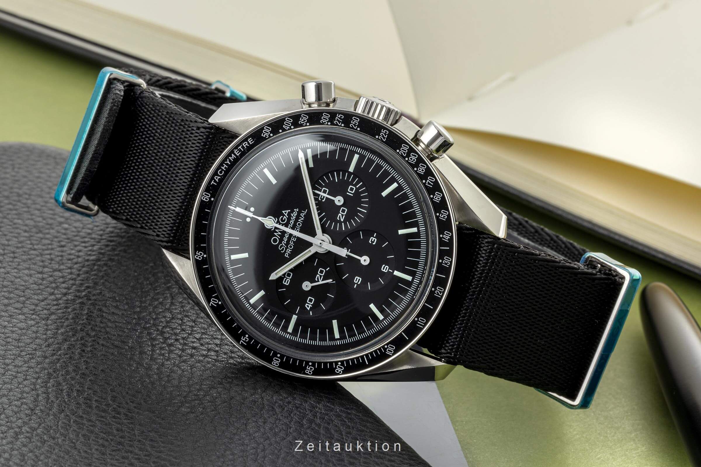 Omega Speedmaster Moonwatch Chronograph Stahl Handaufzug Kal. 1861 Ref. 311.33.42.30.01.001  | Zeitauktion