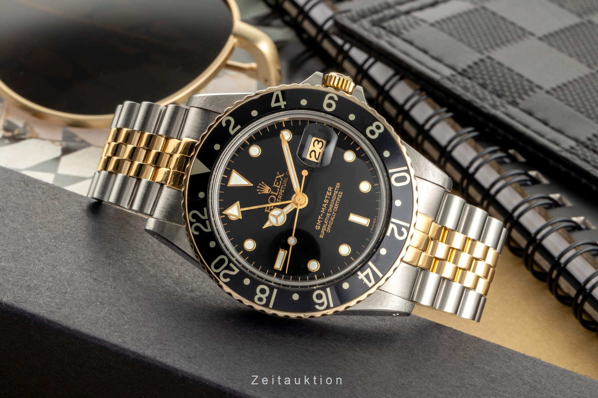 Rolex GMT-Master acciaio / oro automatismo Kal. 3075 Ref. 16753  | Zeitauktion