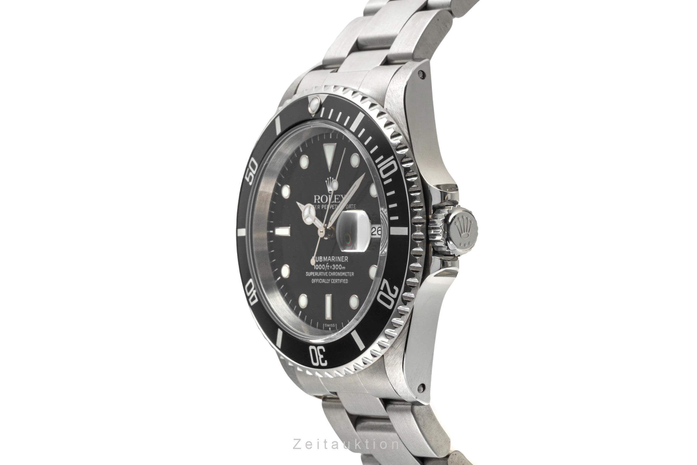 Rolex Submariner acier automatique Kal. 3135 Ref. 16610  | Zeitauktion