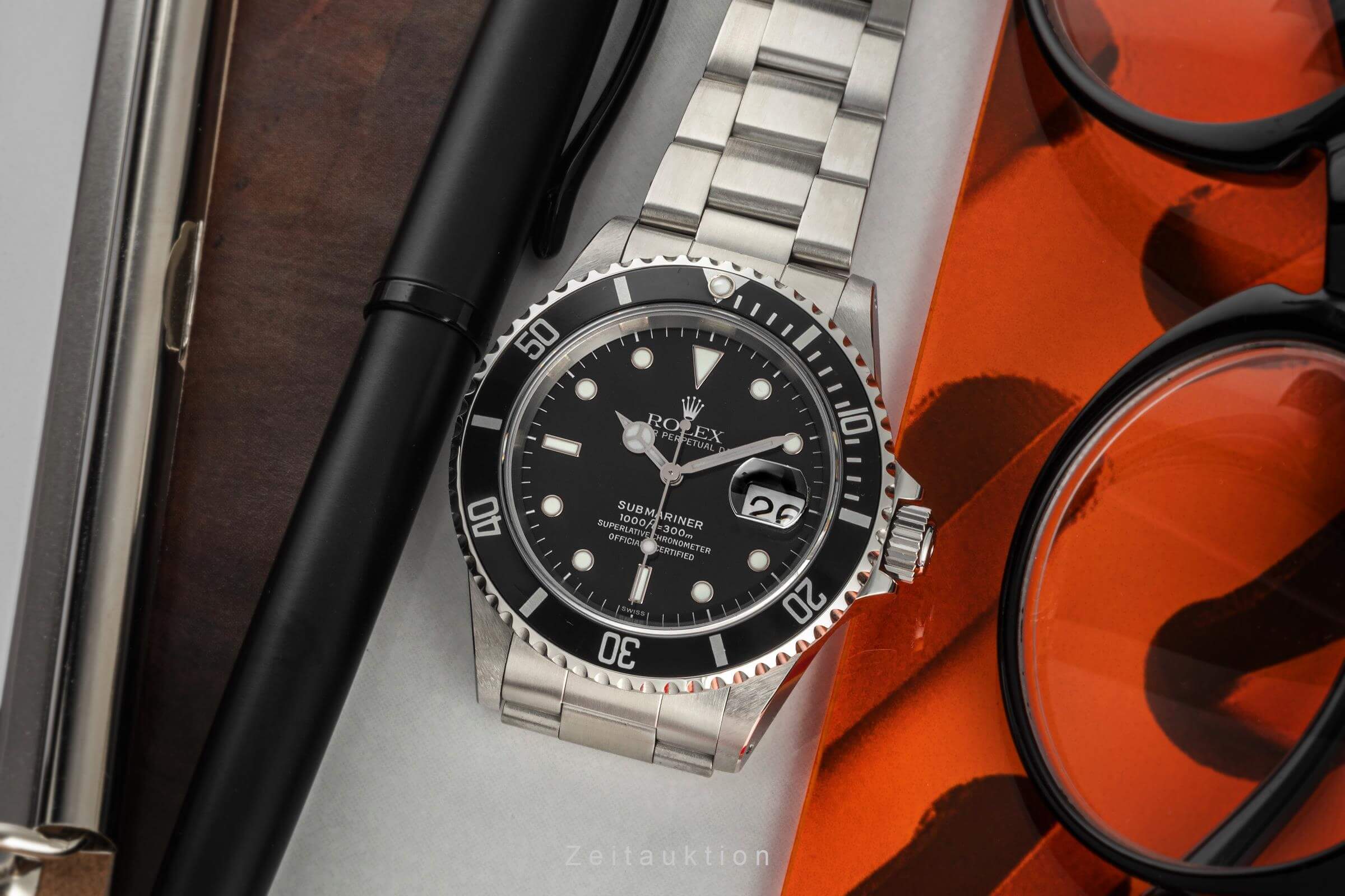 Rolex Submariner steel automatic Kal. 3135 Ref. 16610  | Zeitauktion