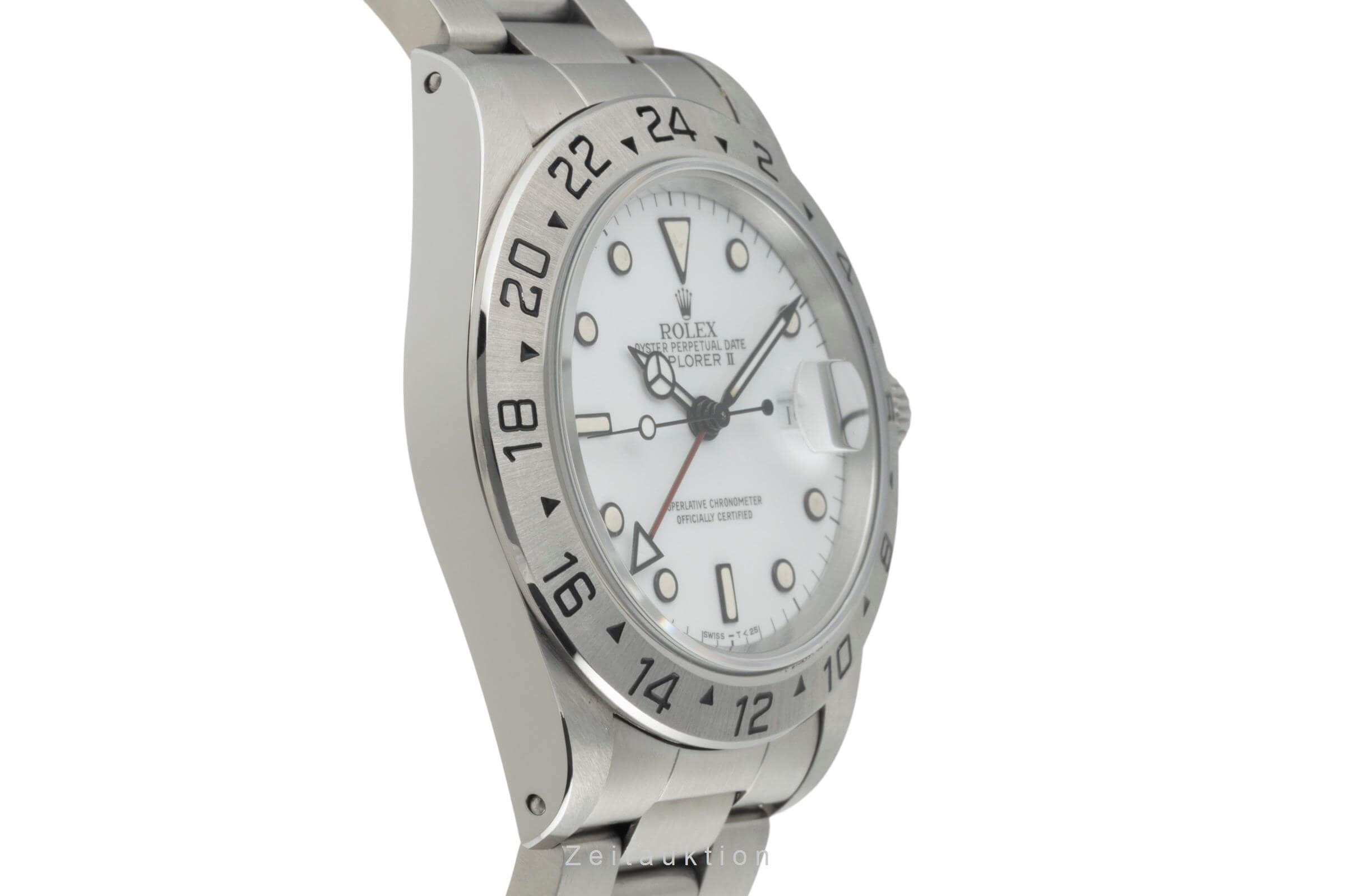 Rolex Explorer II acciaio automatismo Kal. 3185 Ref. 16570  | Zeitauktion