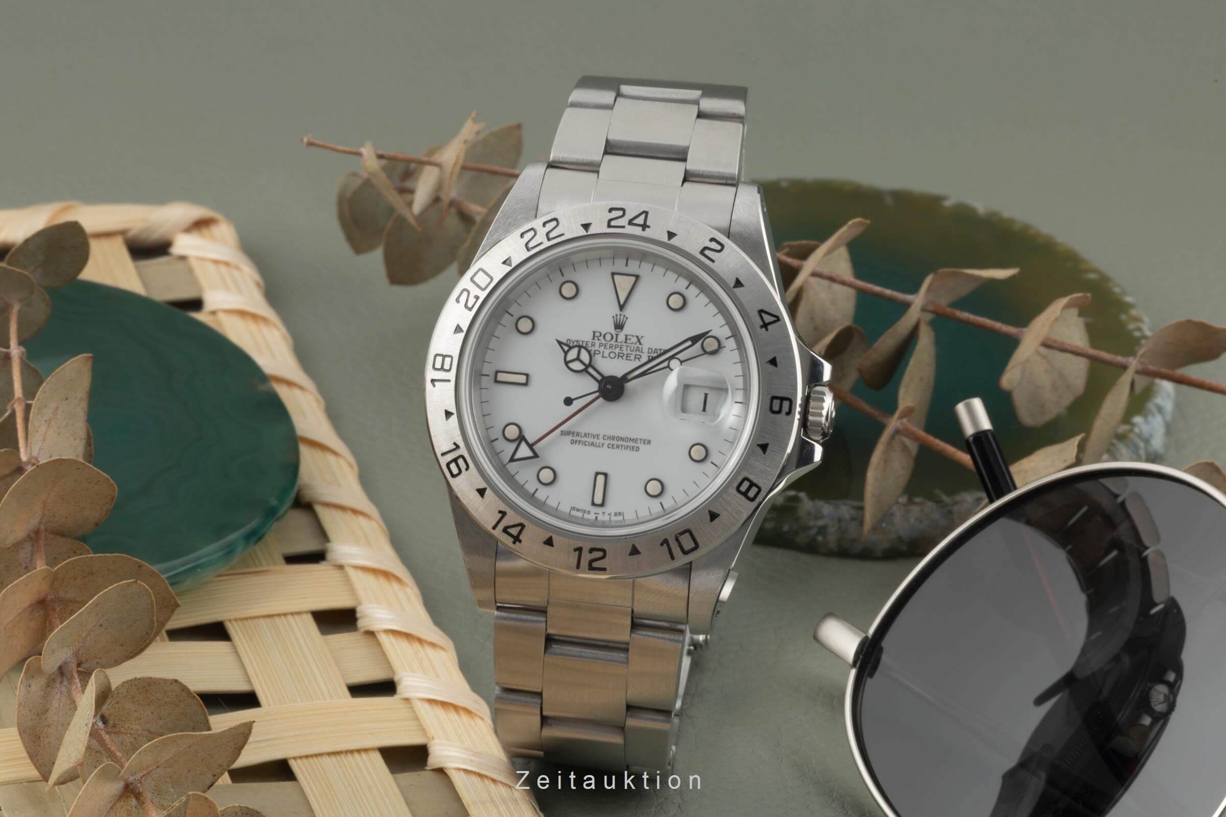 Rolex Explorer II acciaio automatismo Kal. 3185 Ref. 16570  | Zeitauktion