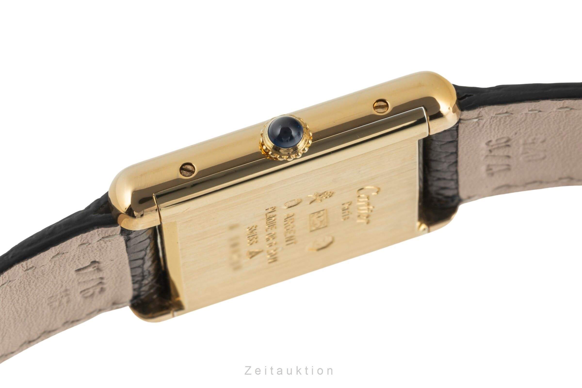 Cartier Tank silver-gilt manual winding Kal. 78-1  | Zeitauktion