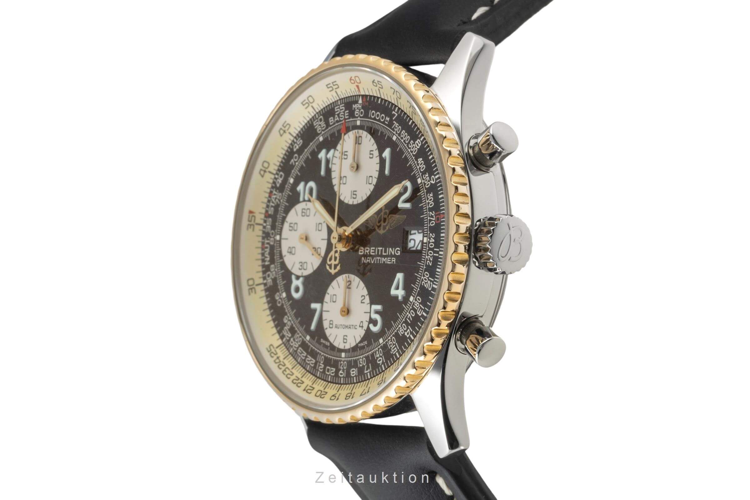 Breitling Navitimer Chronograph Stahl / Gold Automatik Kal. B13 
