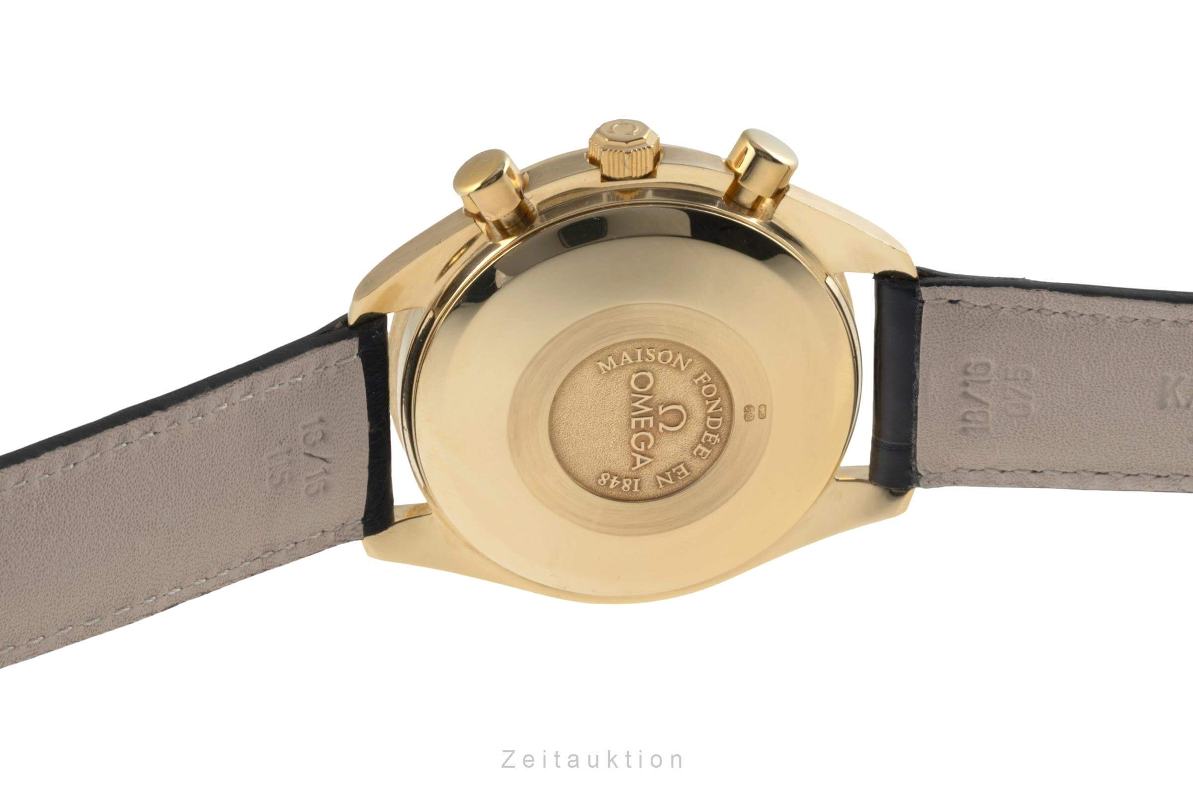 Omega Speedmaster cronografo oro 18 ct automatismo Kal. 1150 Ref. 3131.20  | Zeitauktion