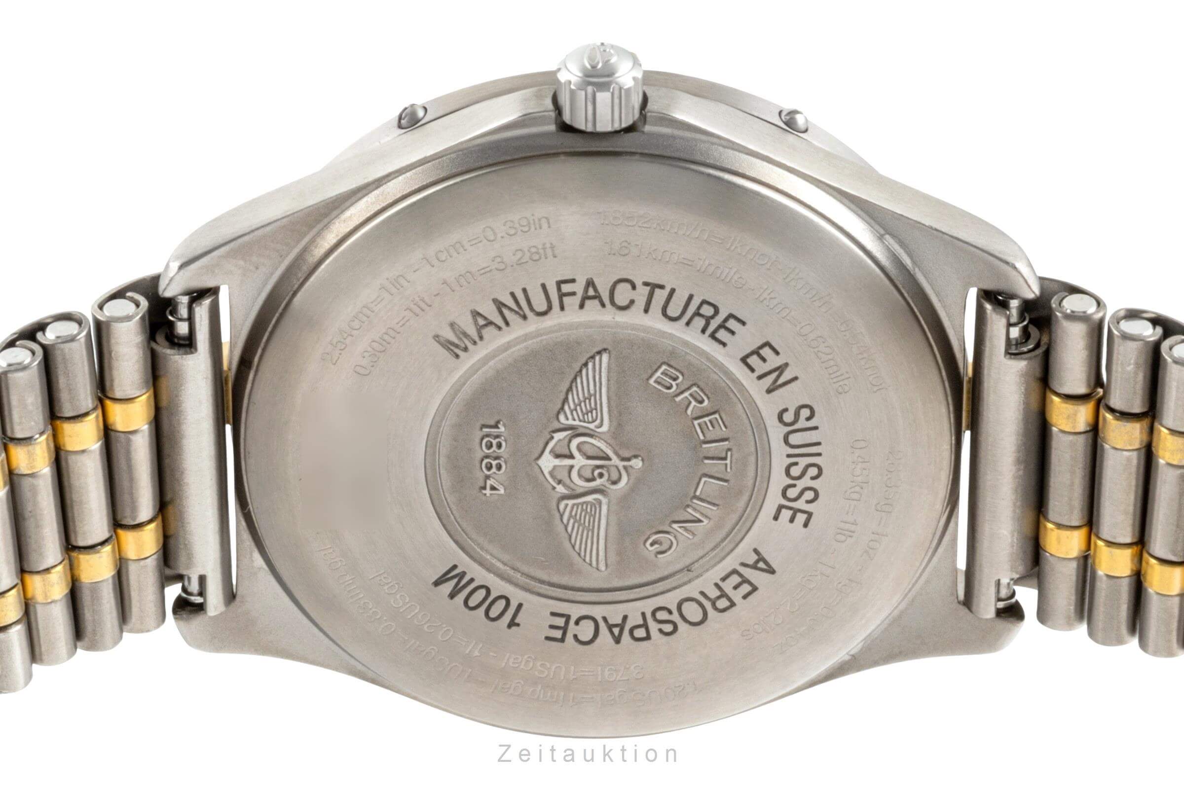 Breitling Aerospace titanium / gold quartz Kal. B65 Ref. F65062  | Zeitauktion