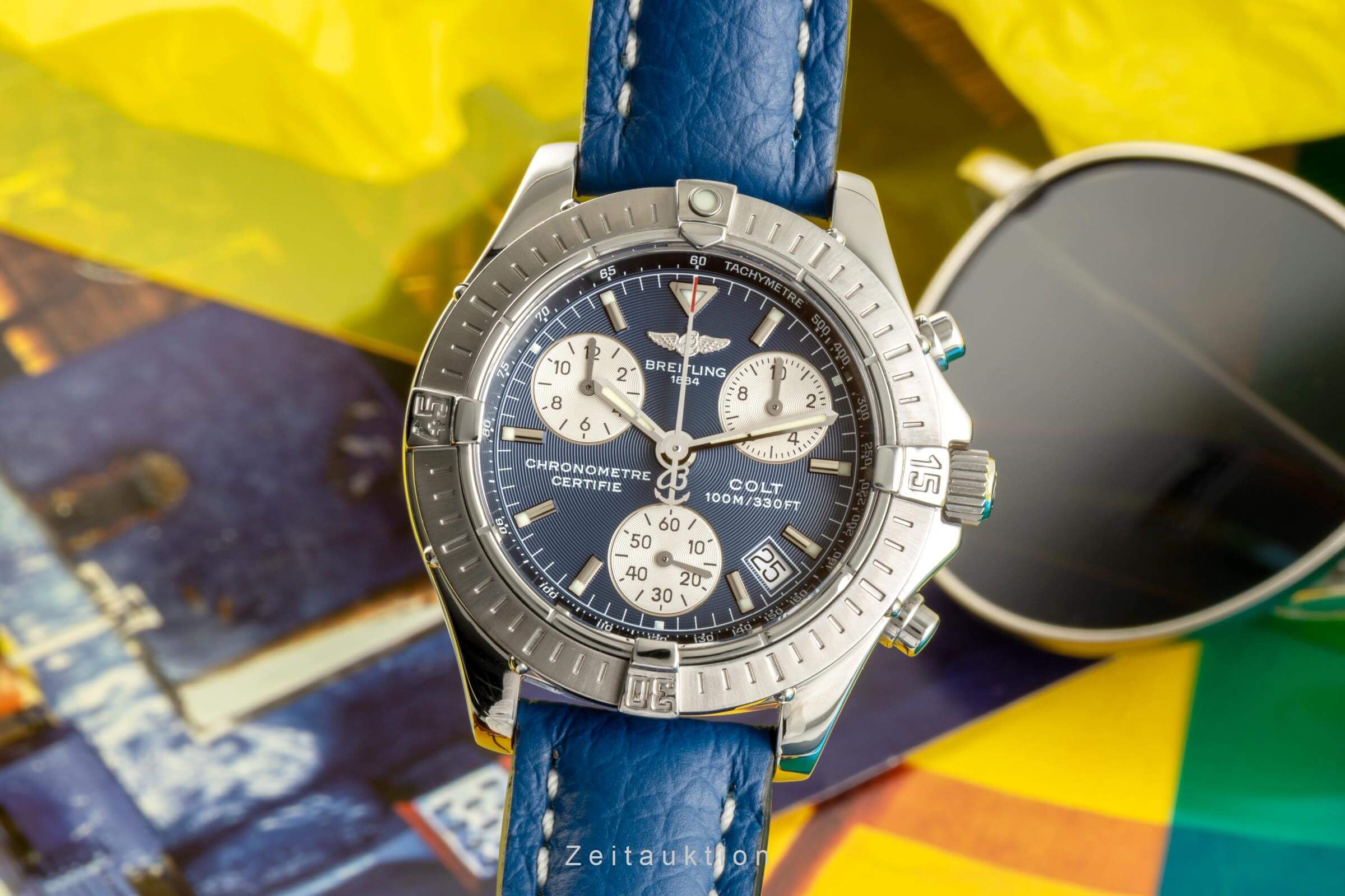 Breitling Colt Chronograph  chronograph steel quartz Kal. B73 Ref. A73350  | Zeitauktion