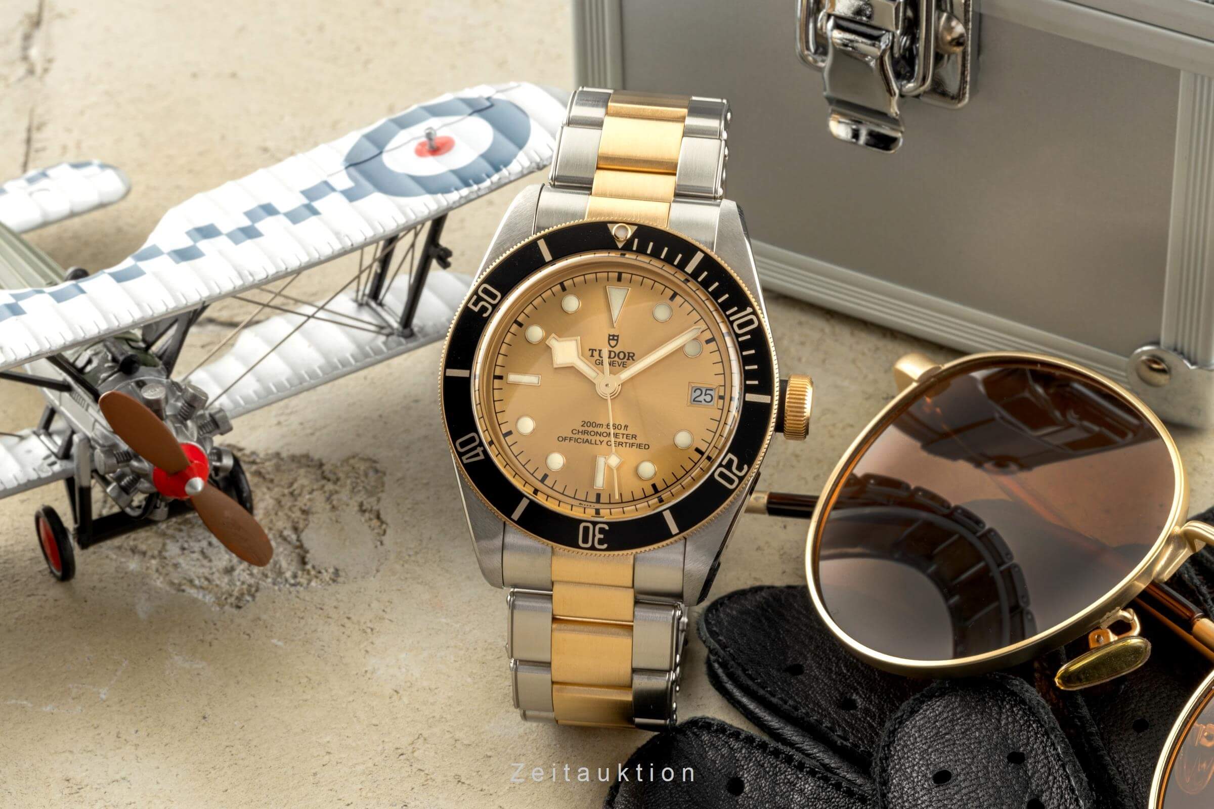 Tudor Heritage Black Bay acciaio / oro automatismo Kal. MT 5612 Ref. 79733N  | Zeitauktion