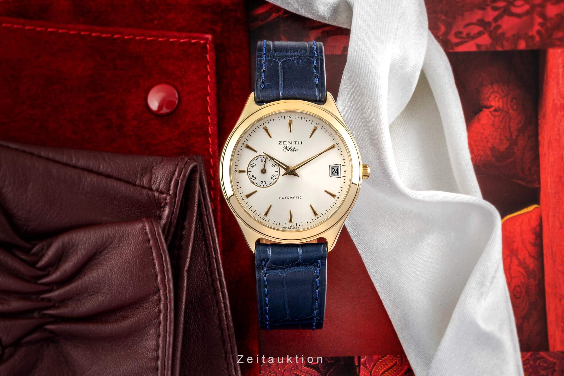Zenith Elite 18k Gold Automatik Kal. 680 Ref. 30.0040.680  | Zeitauktion