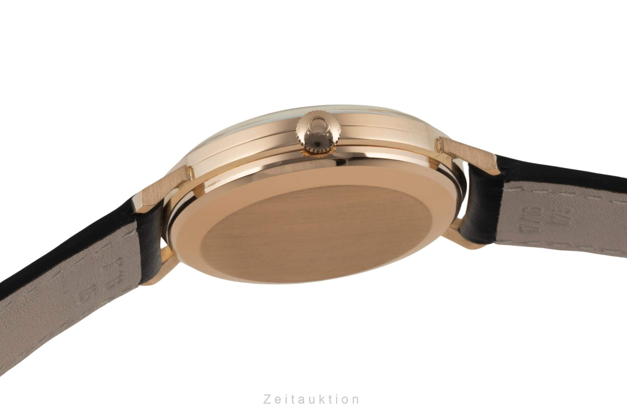 Omega Geneve oro rosado de 18 quilates automático Kal. 565 VINTAGE  | Zeitauktion